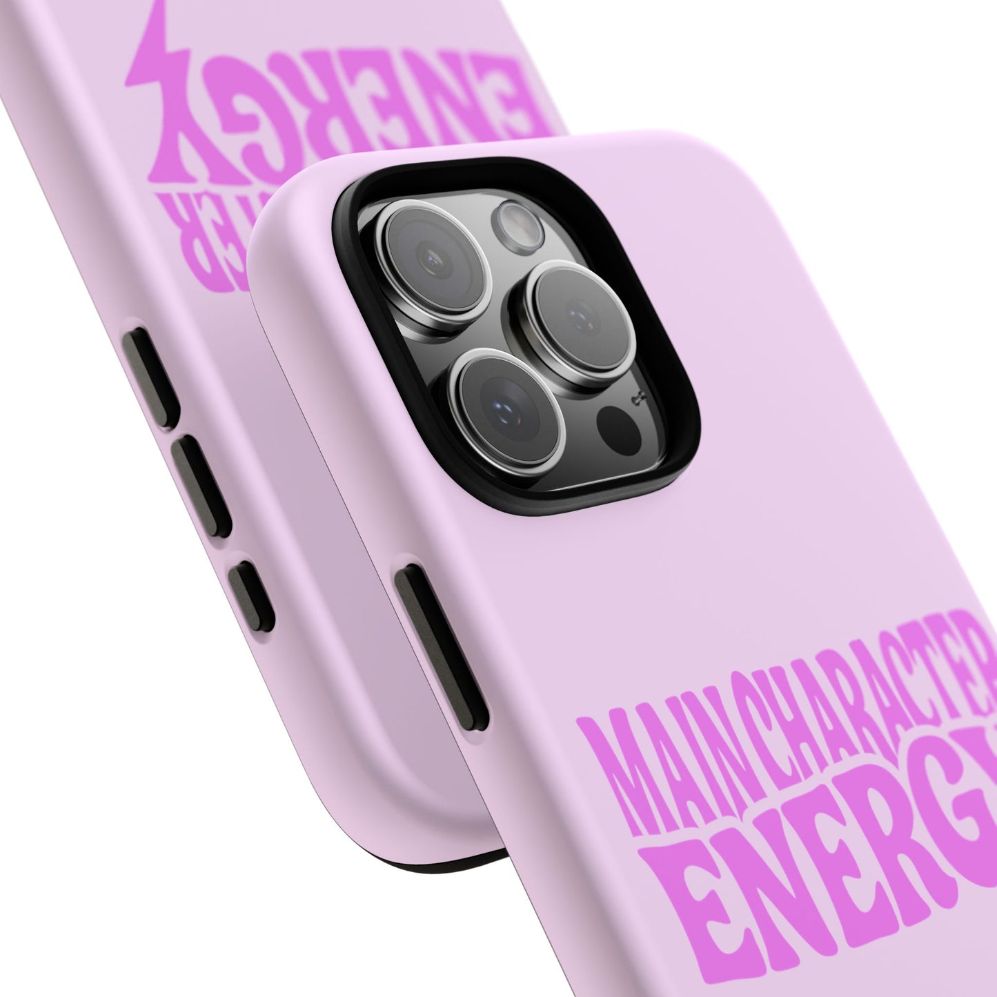 Main Character Energy - Coque iPhone (rose)