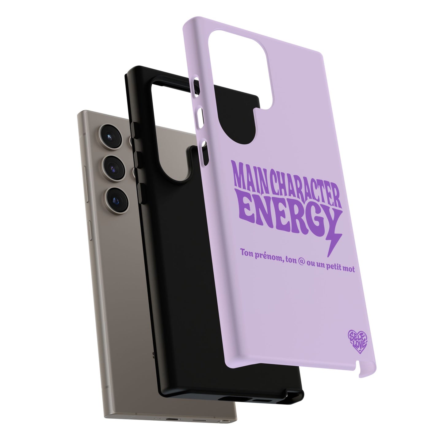 Main Character Energy - Coque Samsung (violet)