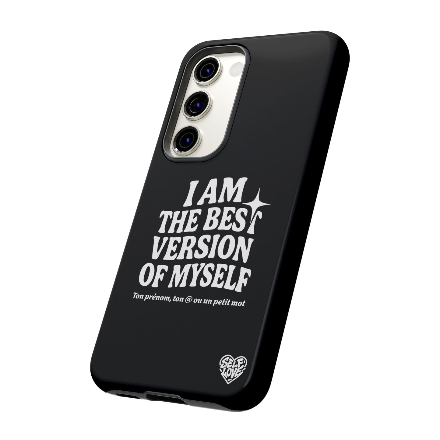 I Am The Best Version Of Myself - Coque Samsung (noir)