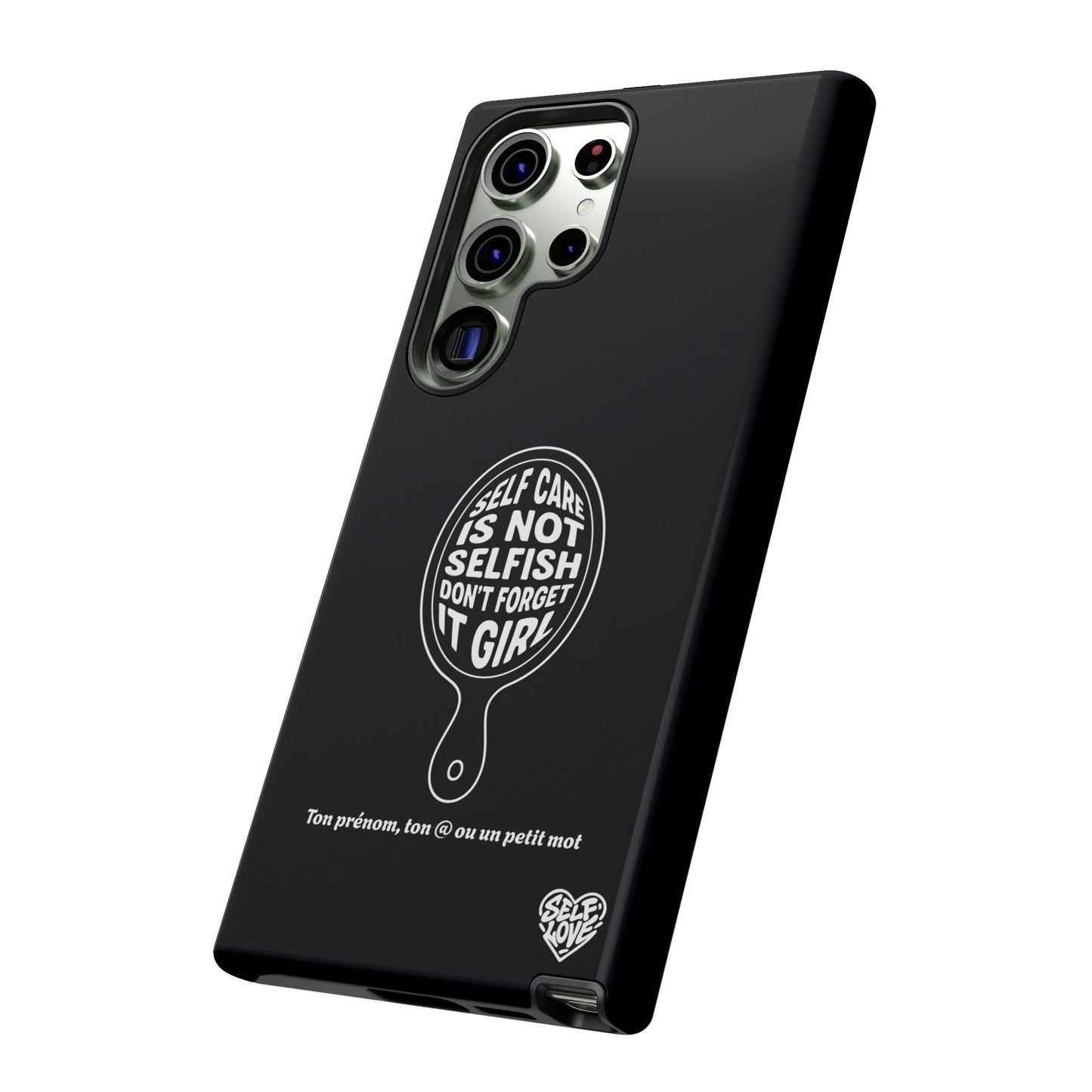 Self Care - Coque Samsung (noir)
