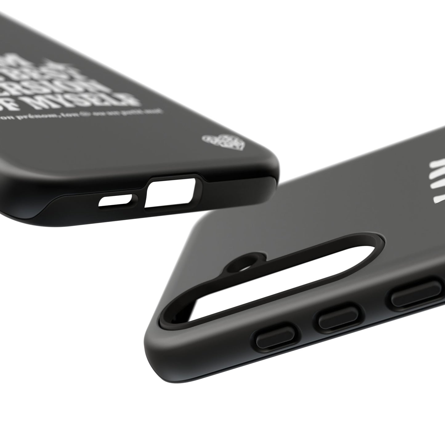 I Am The Best Version Of Myself - Coque Samsung (noir)
