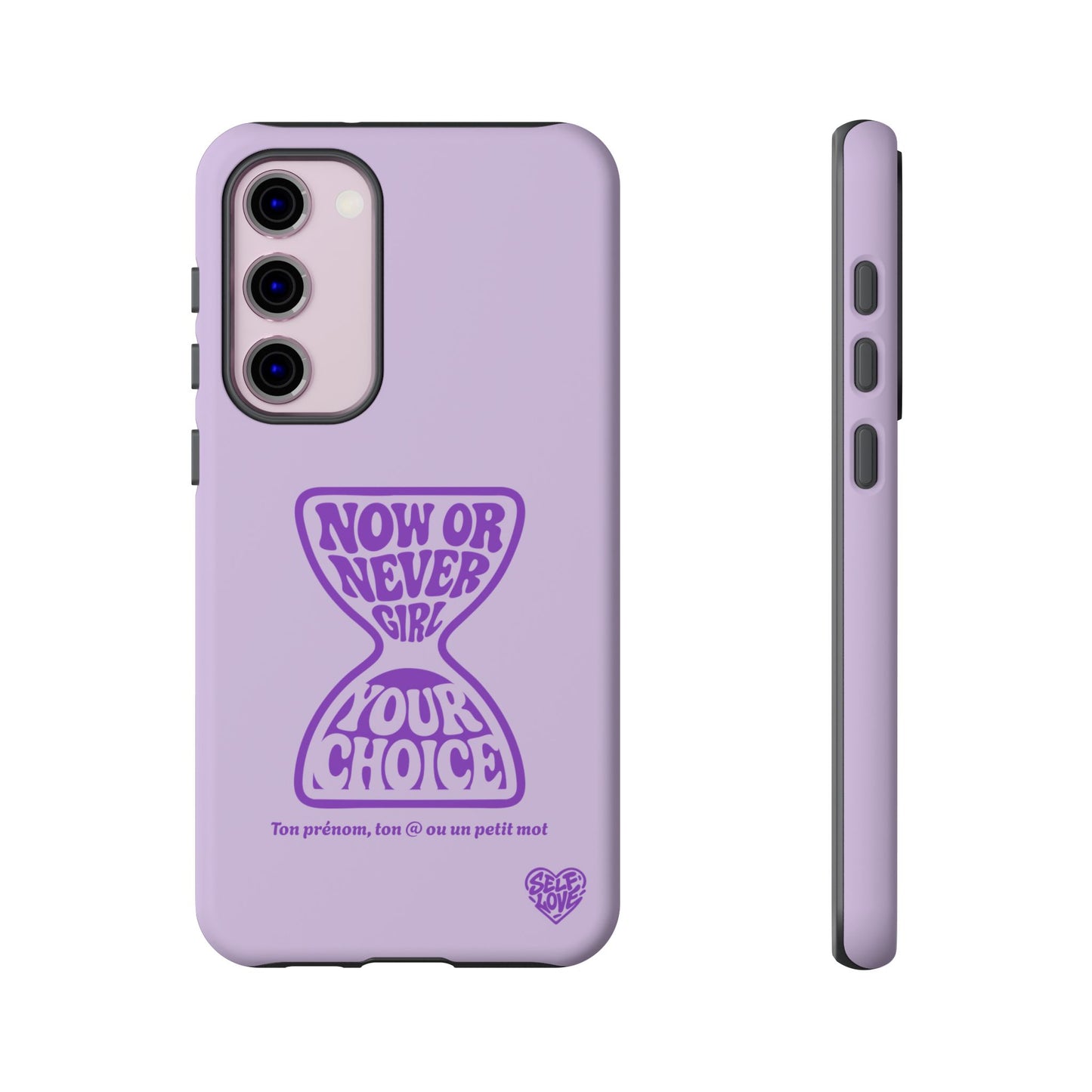 Now Or Never Girl - Coque Samsung (violet)