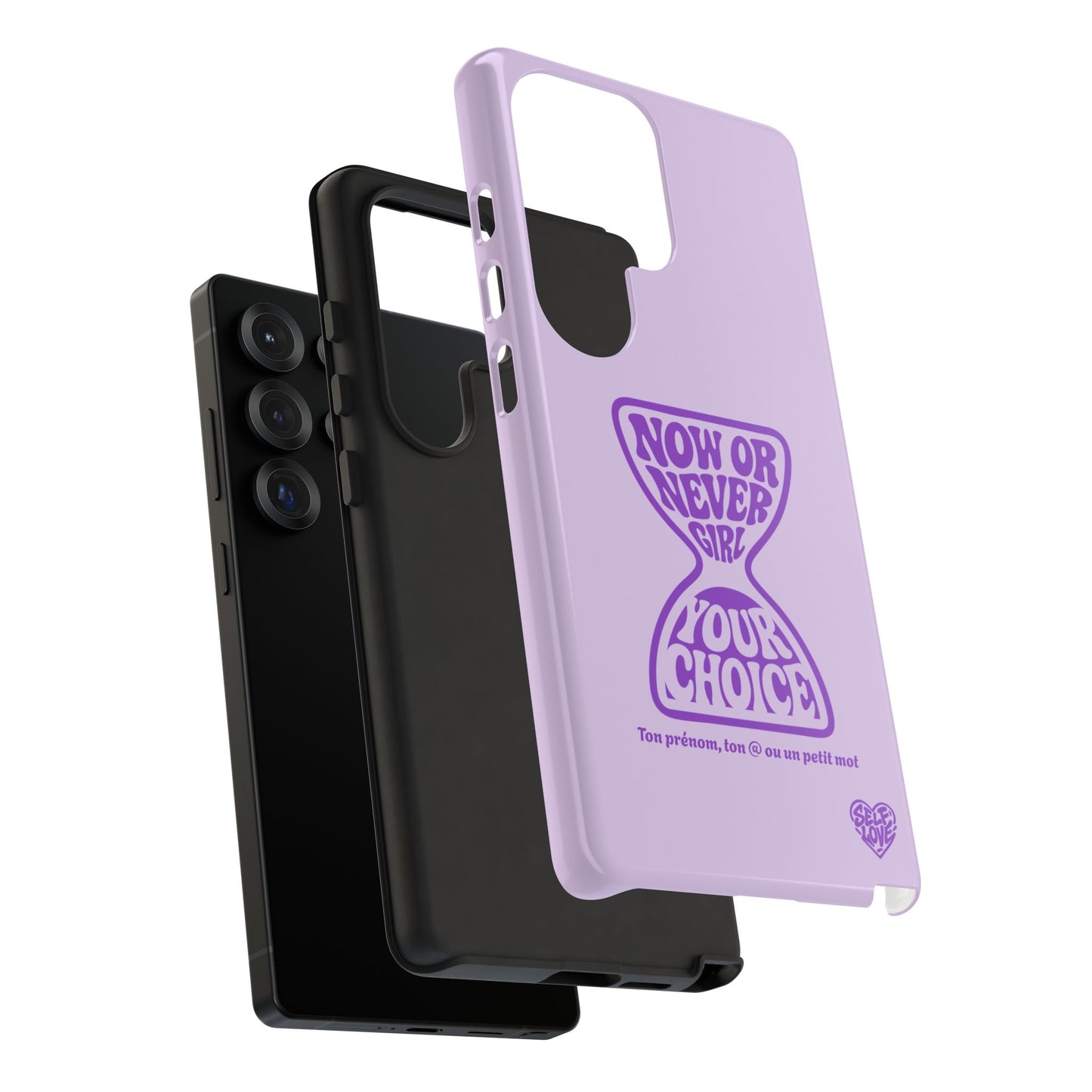 Now Or Never Girl - Coque Samsung (violet)