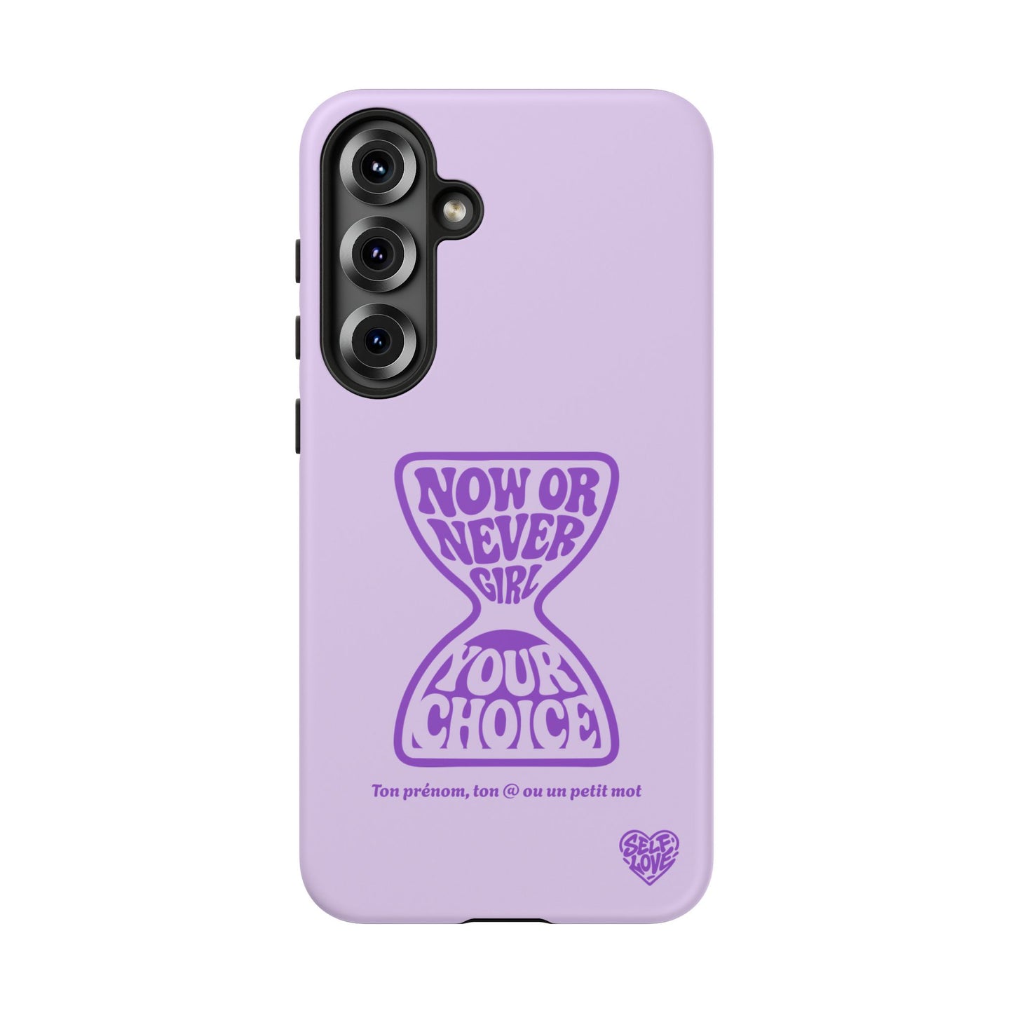 Now Or Never Girl - Coque Samsung (violet)