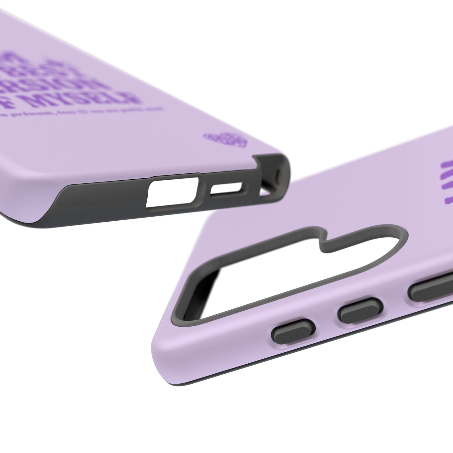 I Am The Best Version Of Myself - Coque Samsung (violet)