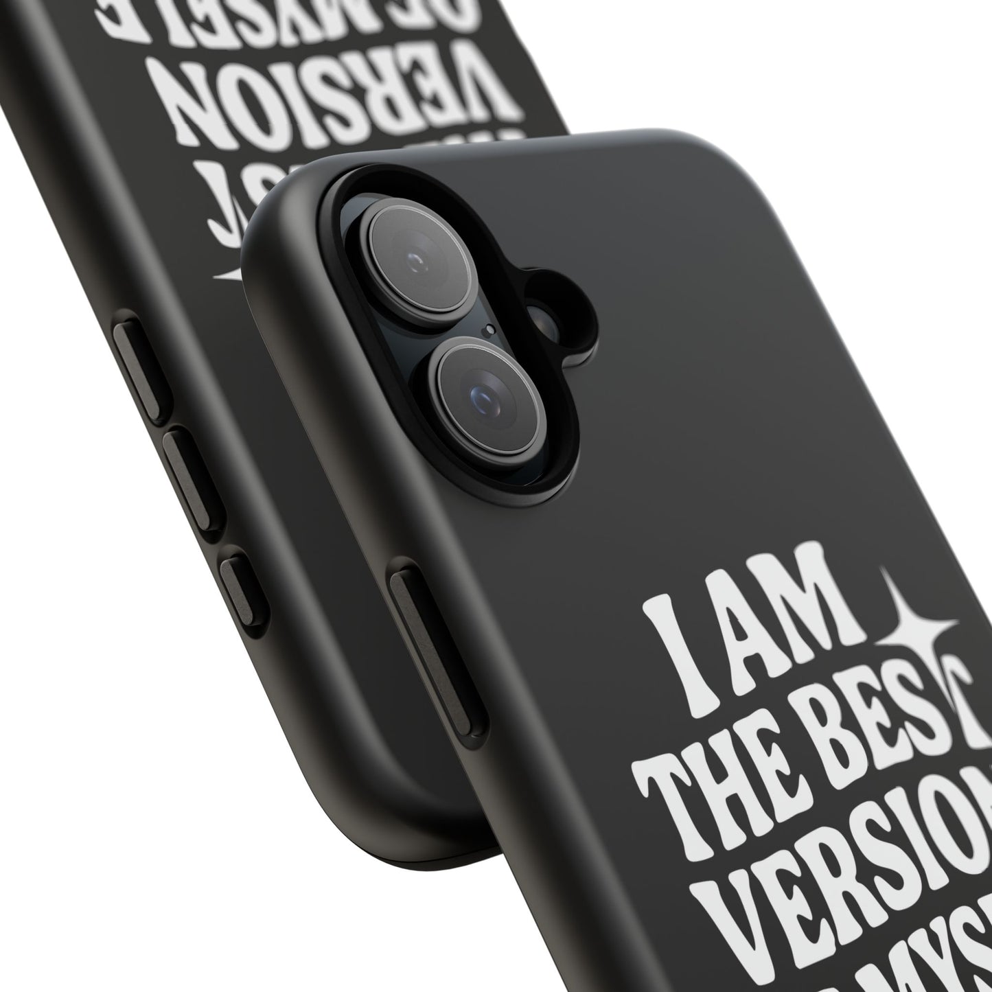 I Am The Best Version Of Myself - Coque iPhone (noir)