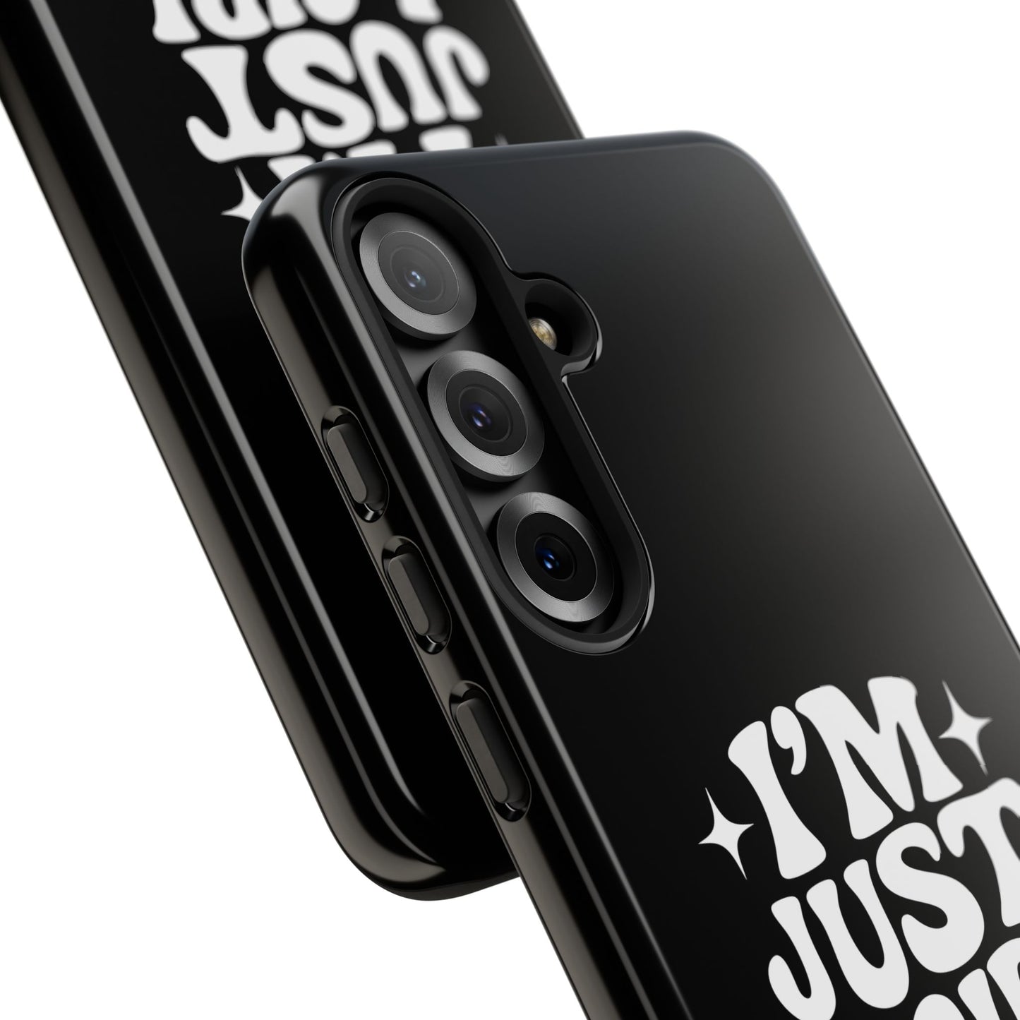 Im Just A Girl - Coque Samsung (noir)