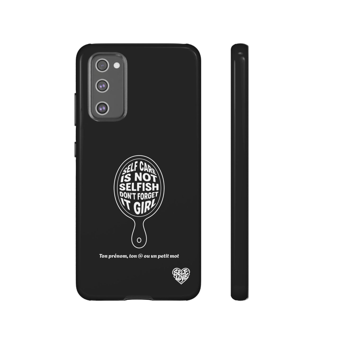 Self Care - Coque Samsung (noir)