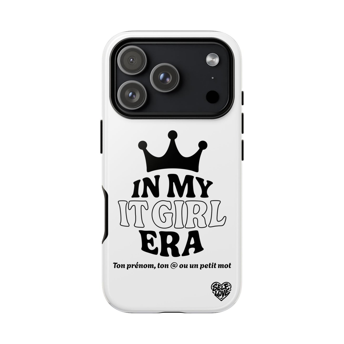 In My It Girl Era - Coque iPhone (blanc)