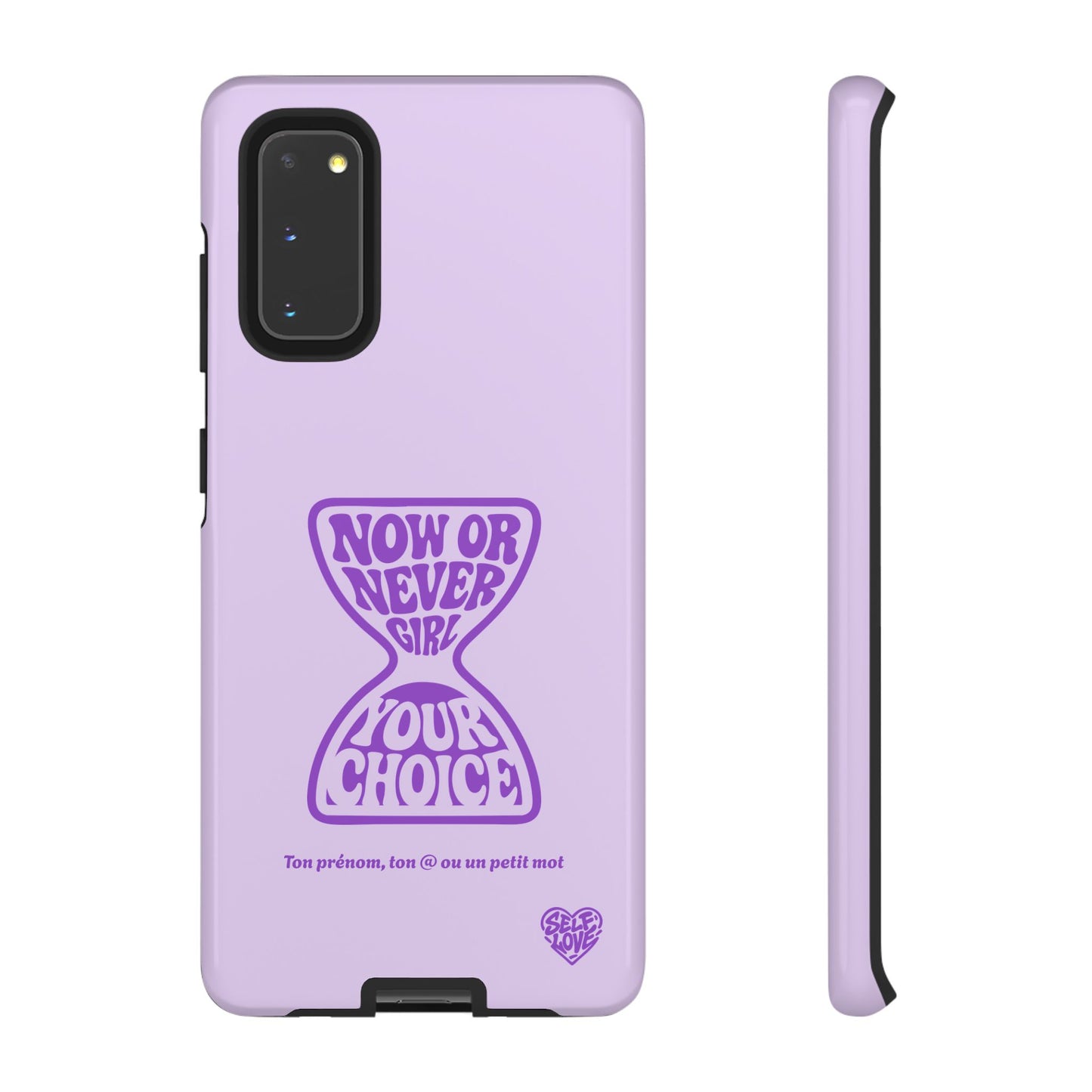 Now Or Never Girl - Coque Samsung (violet)