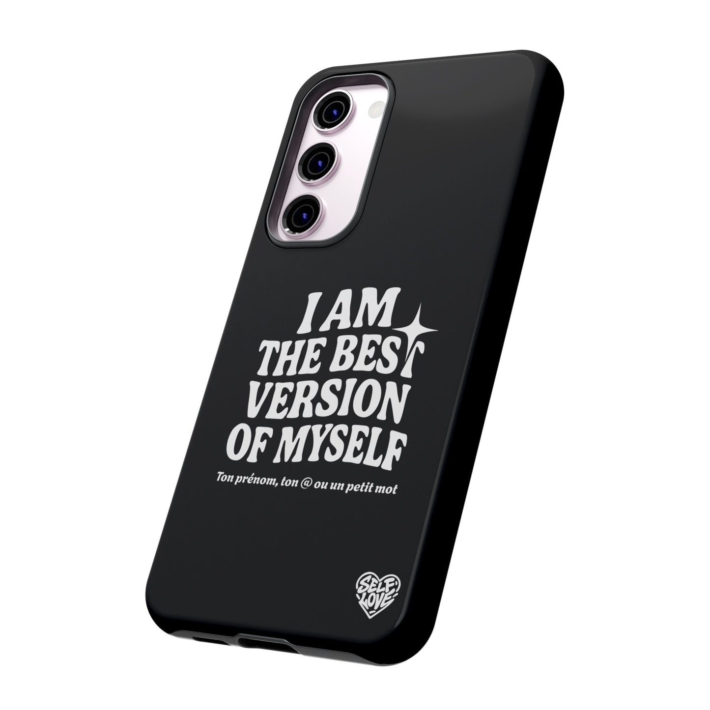 I Am The Best Version Of Myself - Coque Samsung (noir)