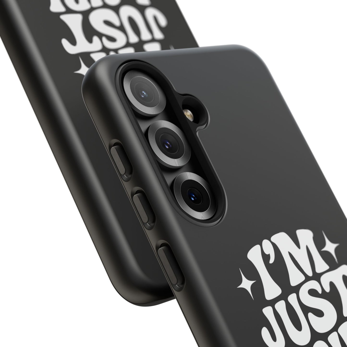 Im Just A Girl - Coque Samsung (noir)