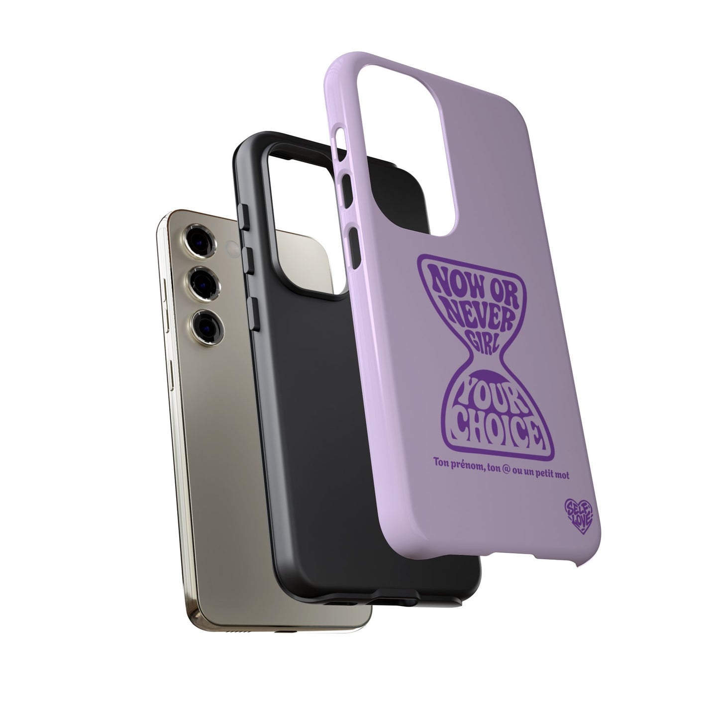 Now Or Never Girl - Coque Samsung (violet)