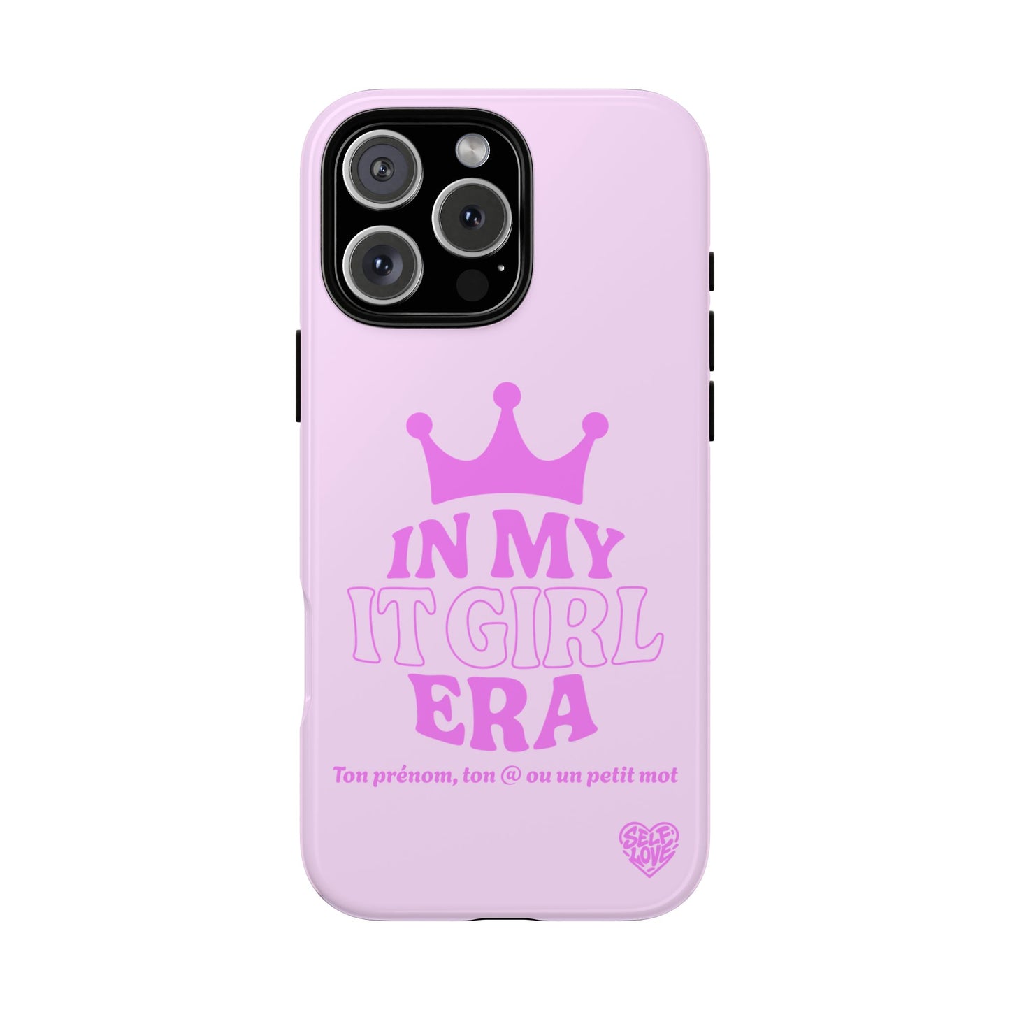 In My It Girl Era - Coque iPhone (rose)