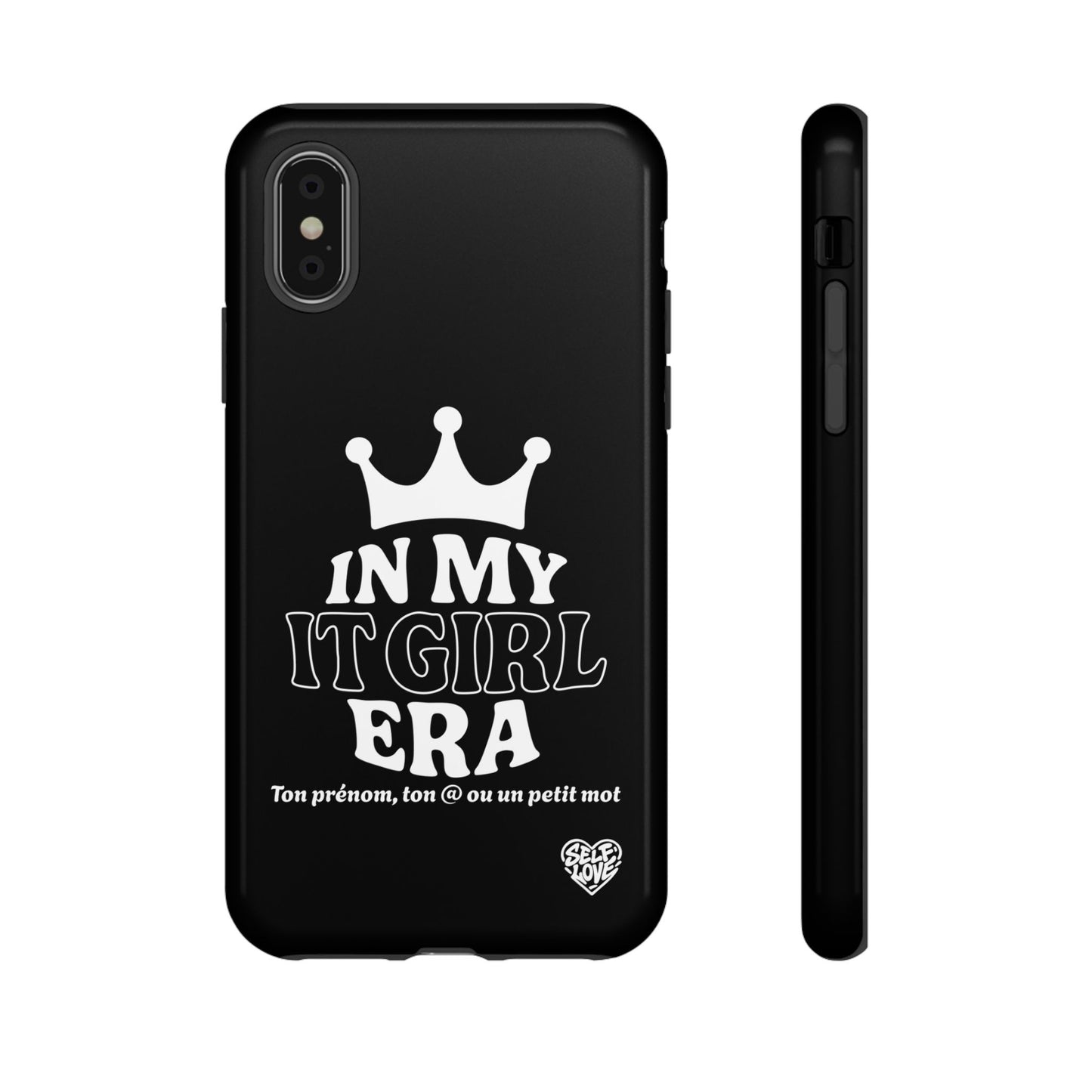 In My It Girl Era - Coque iPhone (noir)