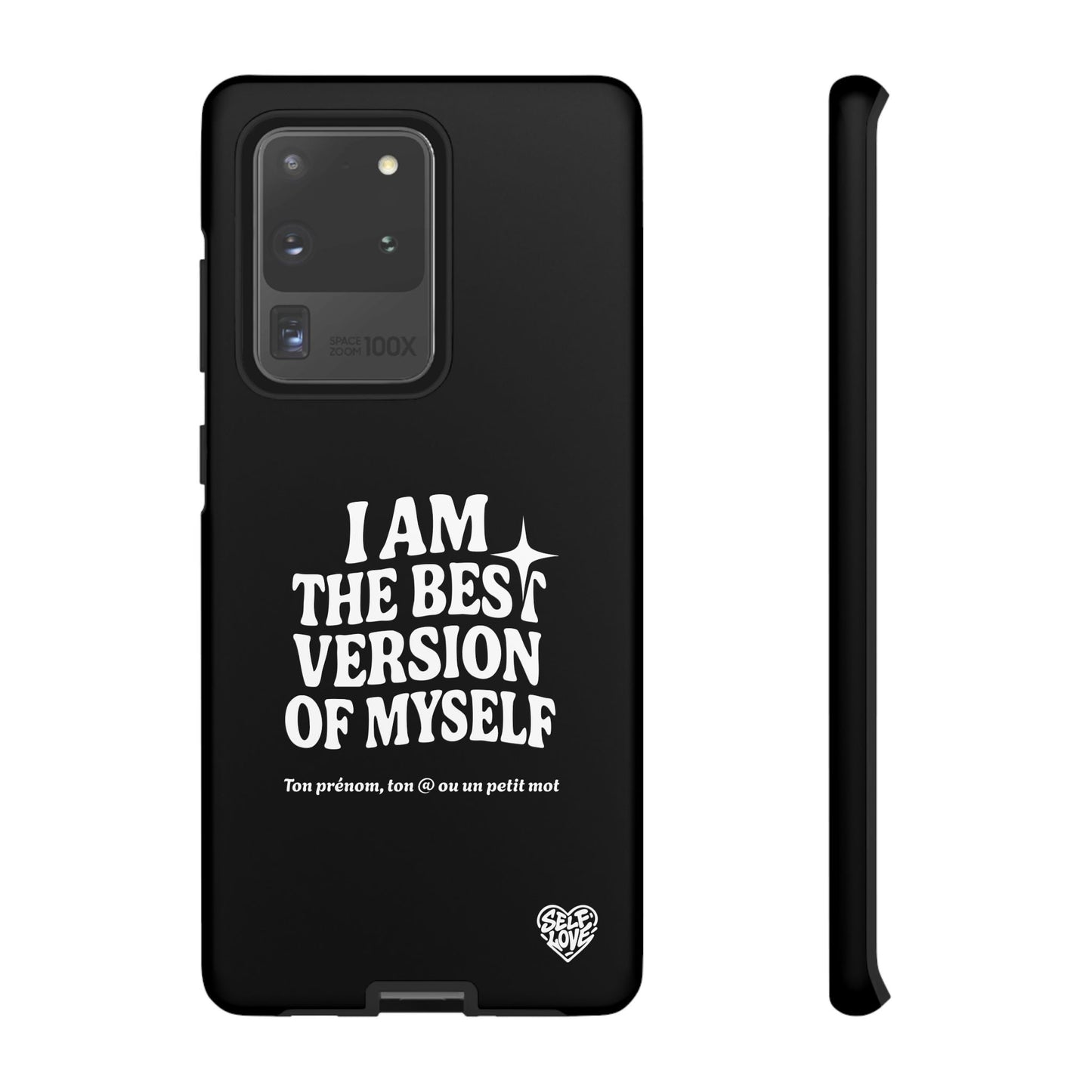I Am The Best Version Of Myself - Coque Samsung (noir)