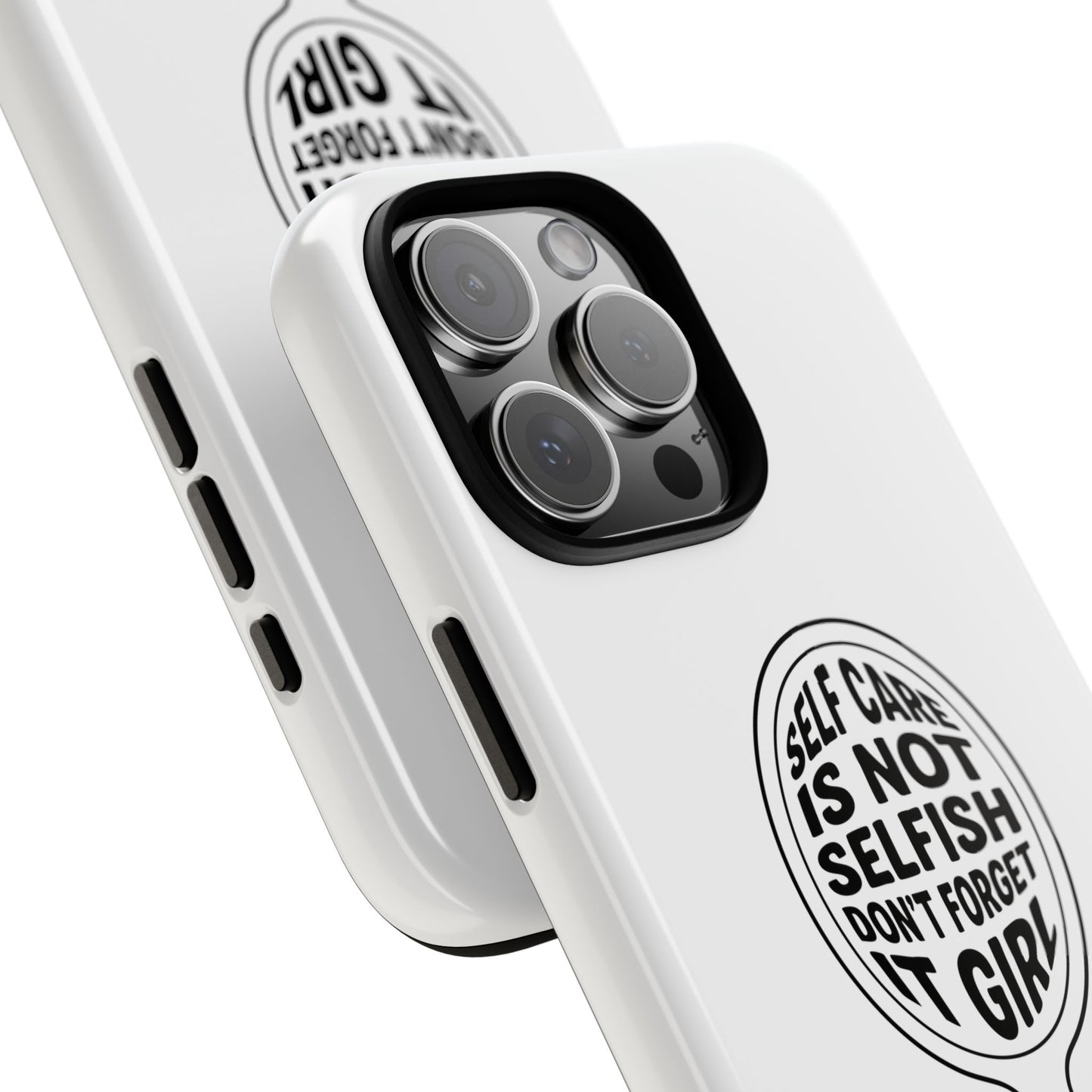Self Care - Coque iPhone (blanc)
