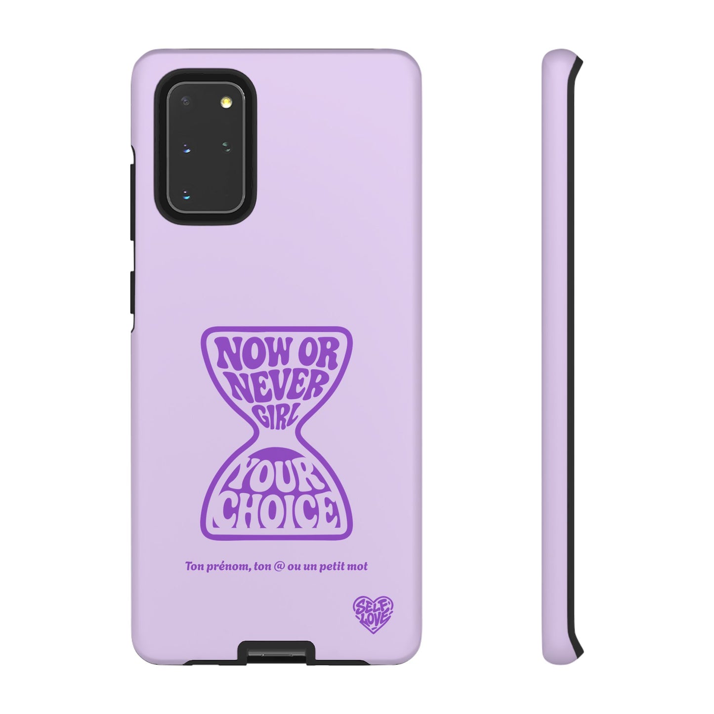 Now Or Never Girl - Coque Samsung (violet)