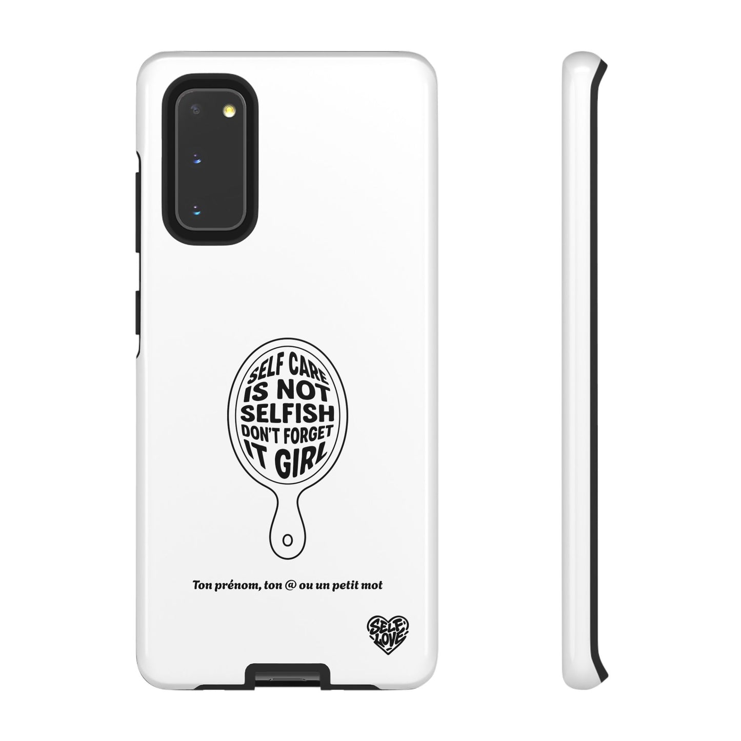 Self Care - Coque Samsung (blanc)