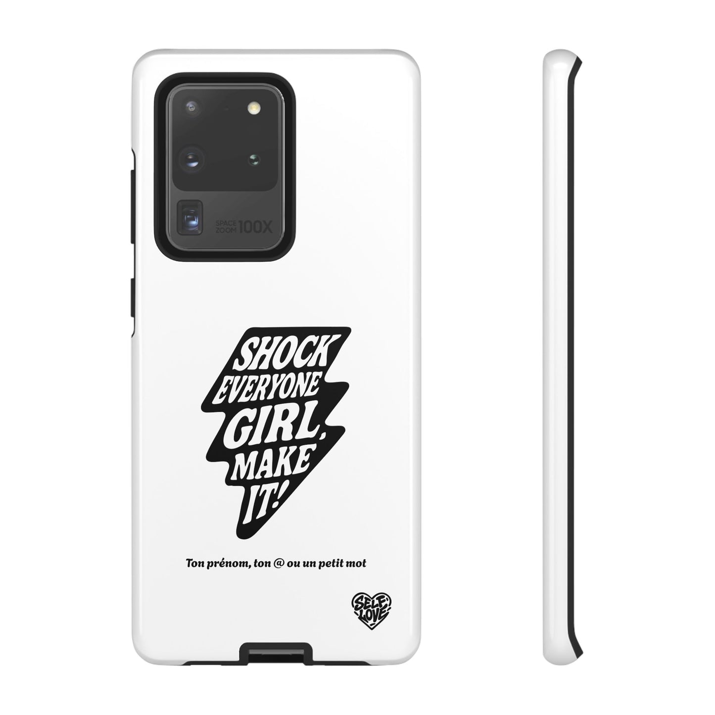 Shock Everyone - Coque Samsung (blanc)