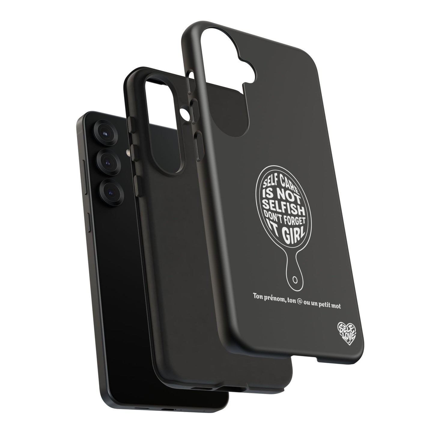 Self Care - Coque Samsung (noir)
