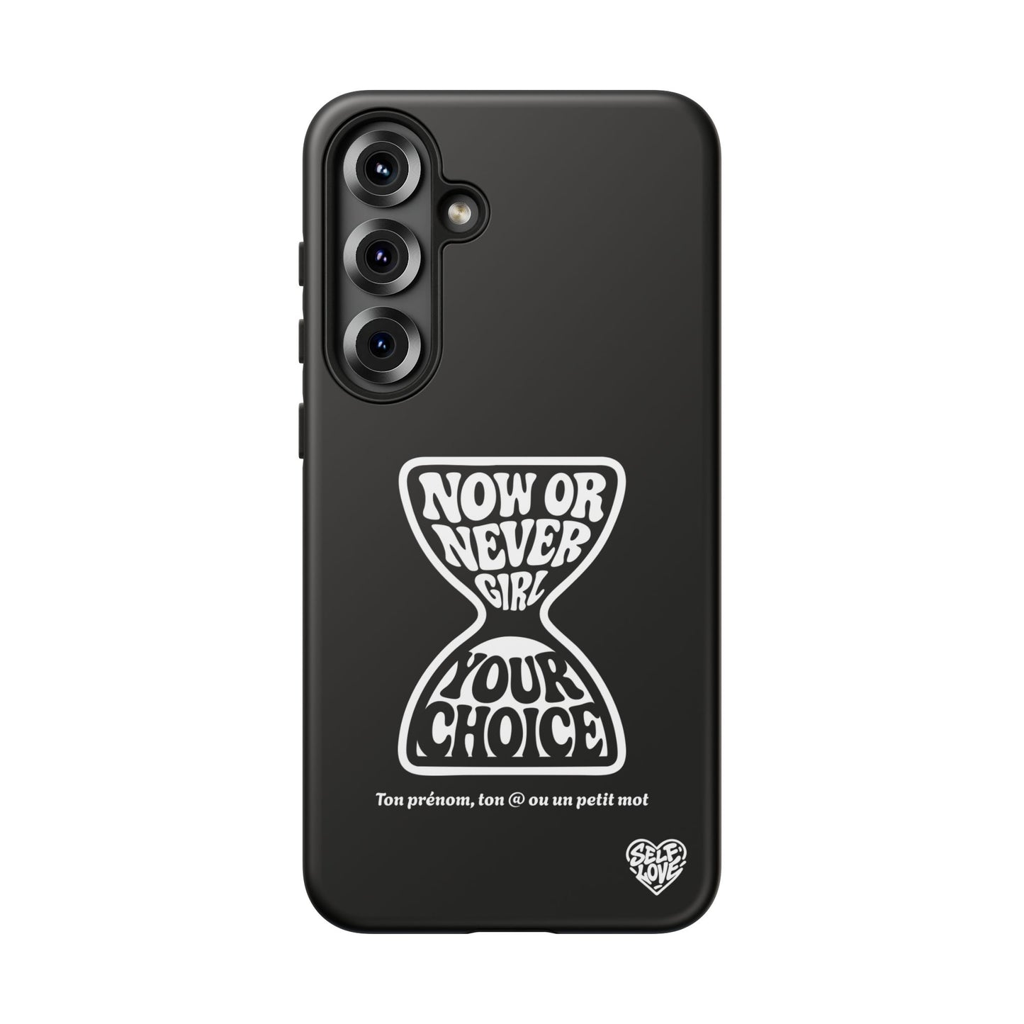 Now Or Never Girl - Coque Samsung (noir)