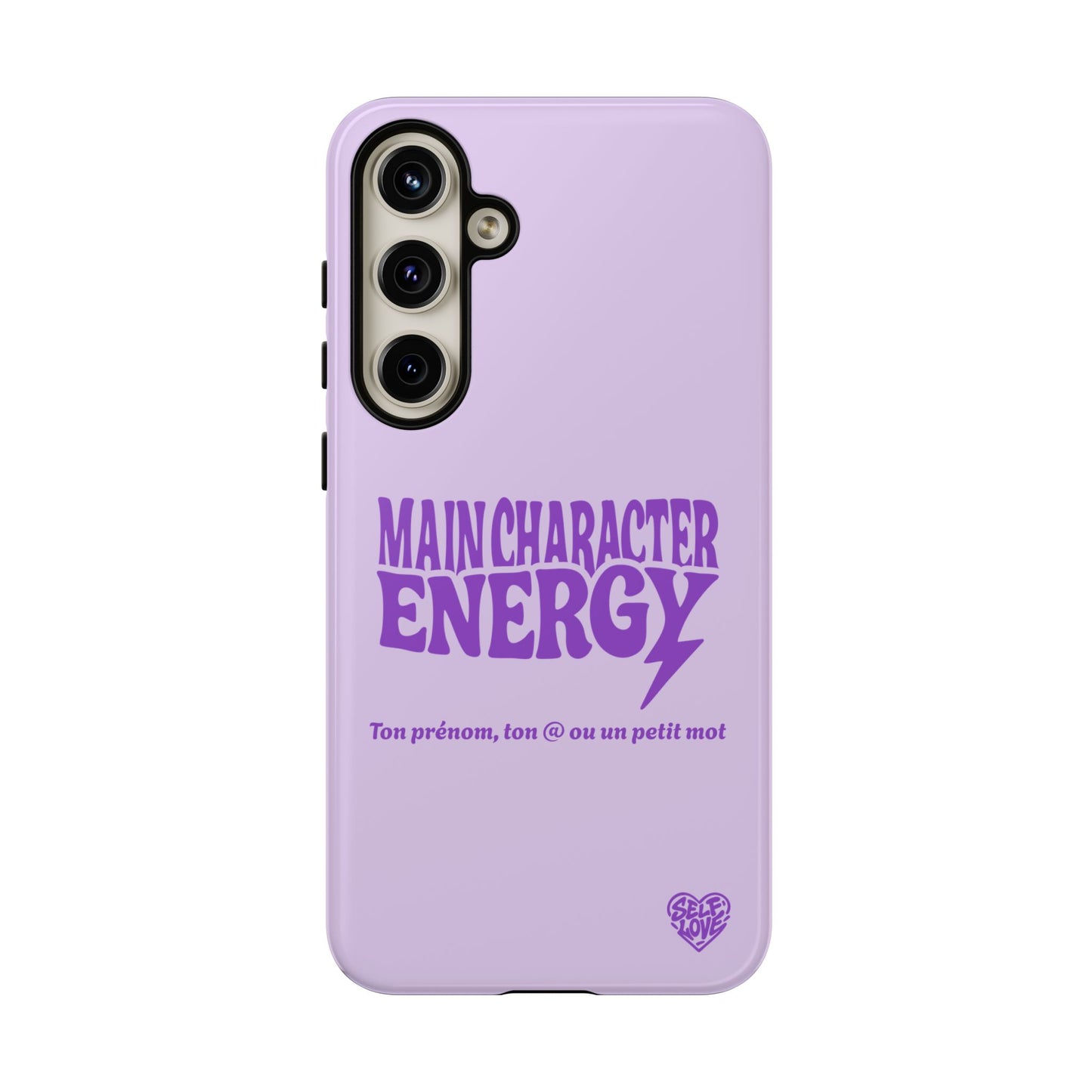 Main Character Energy - Coque Samsung (violet)