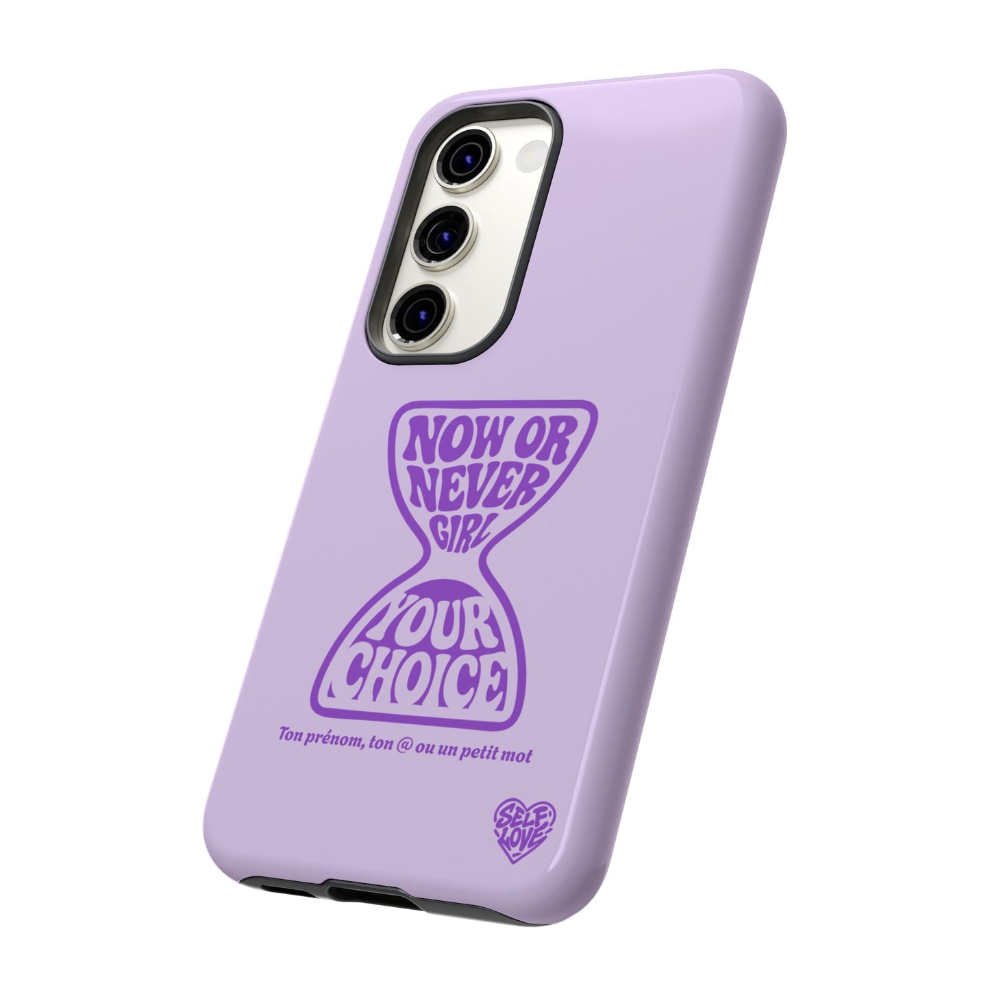 Now Or Never Girl - Coque Samsung (violet)