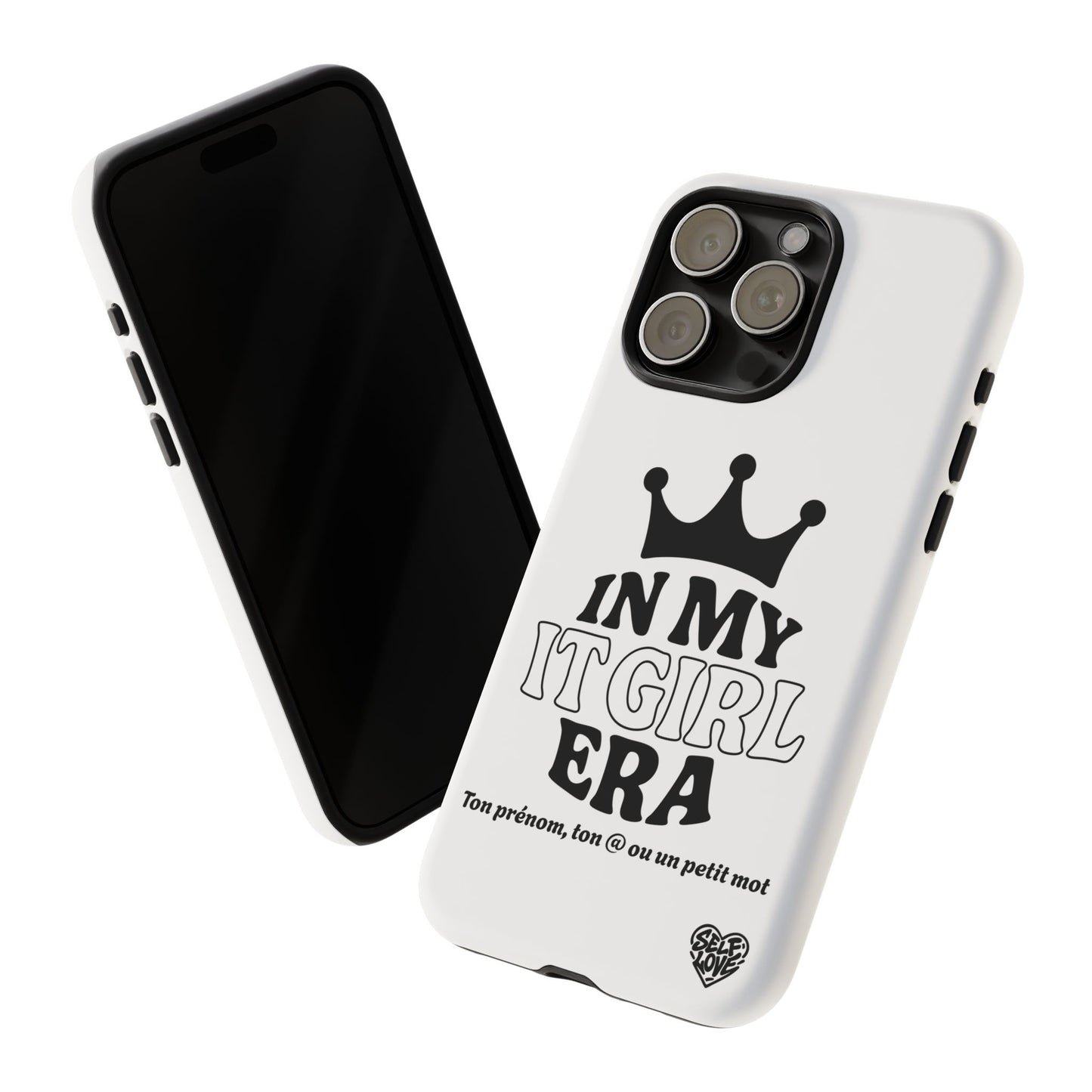 In My It Girl Era - Coque iPhone (blanc)