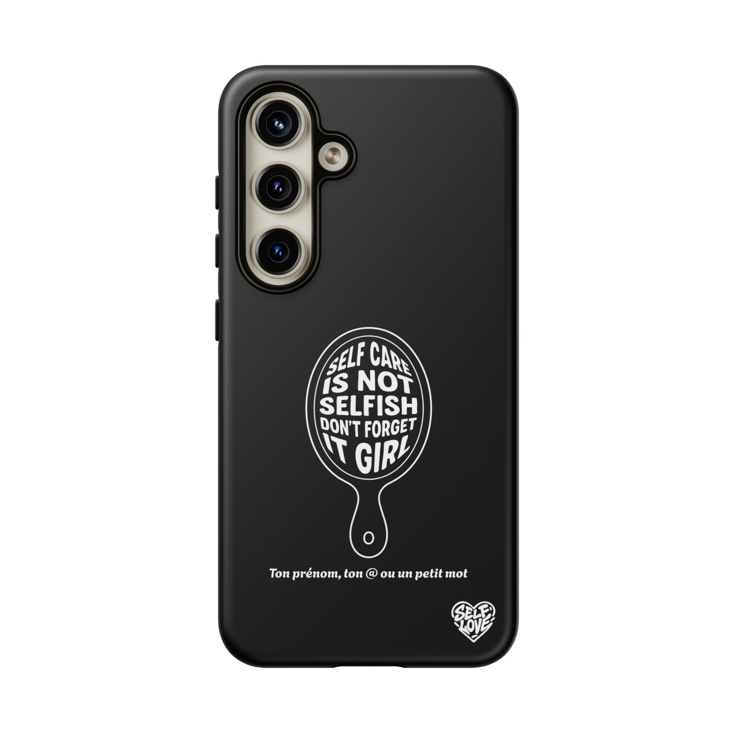 Self Care - Coque Samsung (noir)