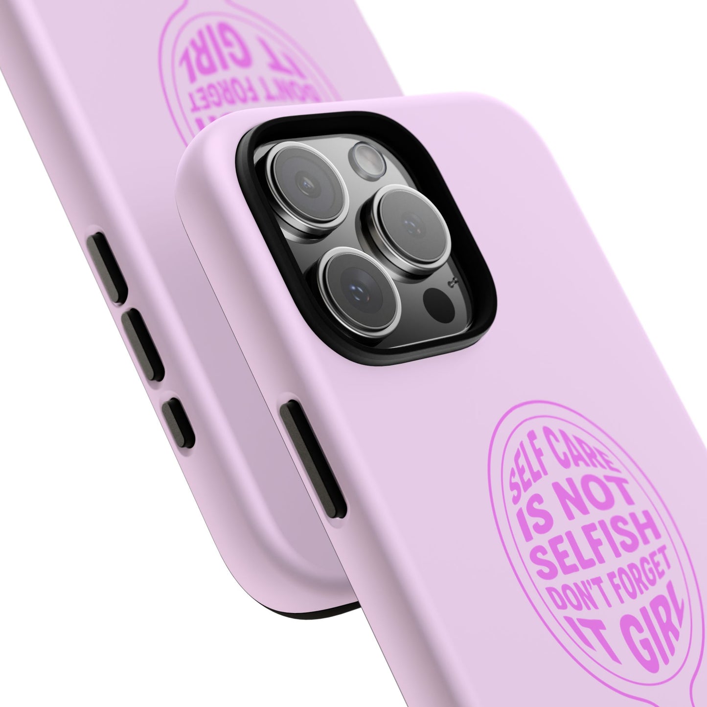 Self Care - Coque iPhone (rose)