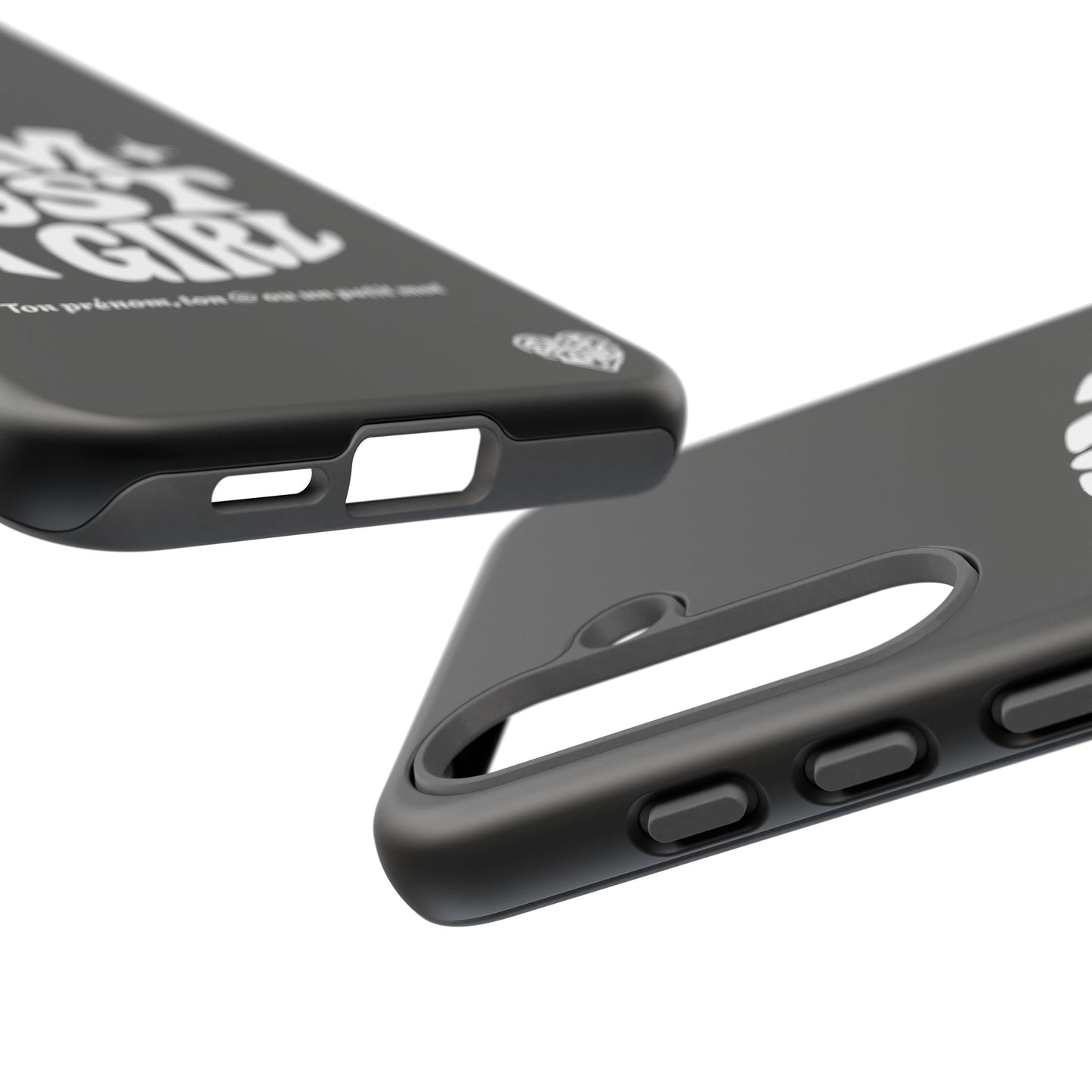 Im Just A Girl - Coque Samsung (noir)