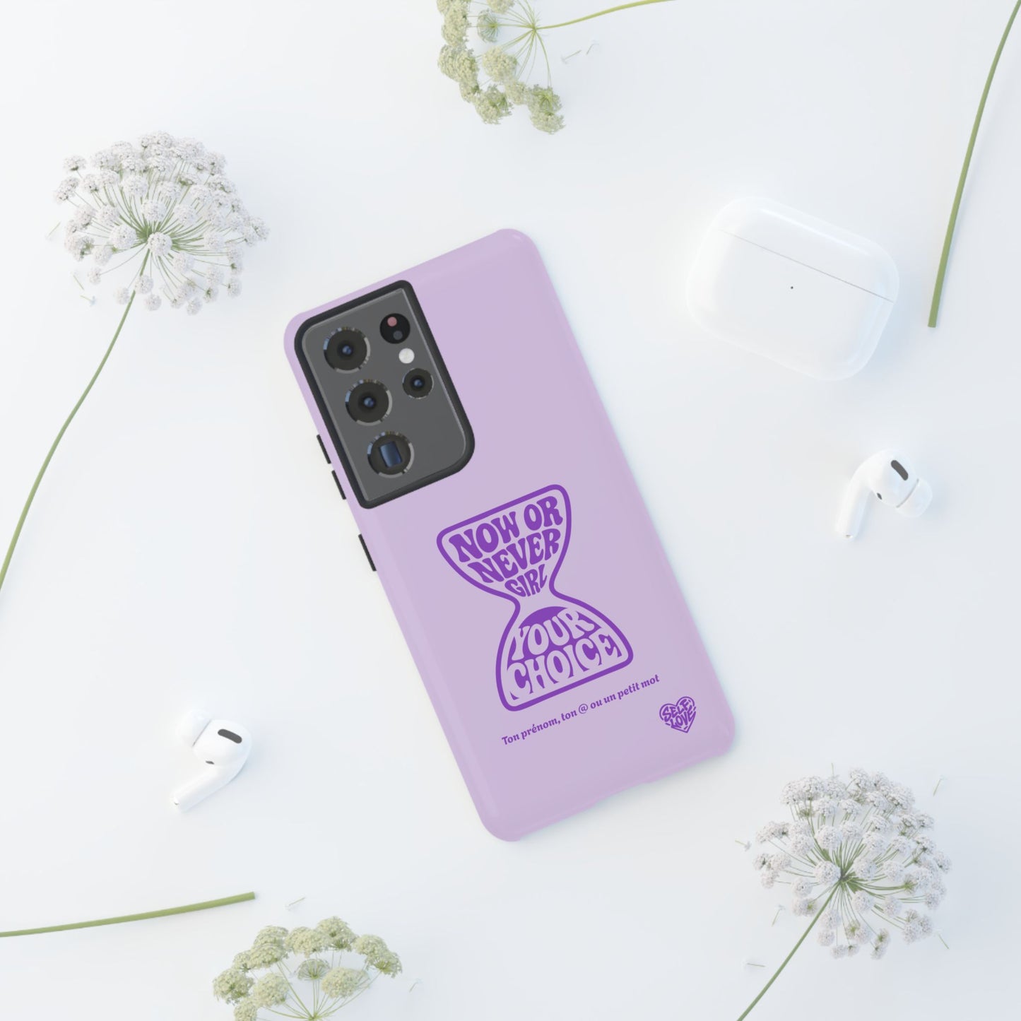 Now Or Never Girl - Coque Samsung (violet)