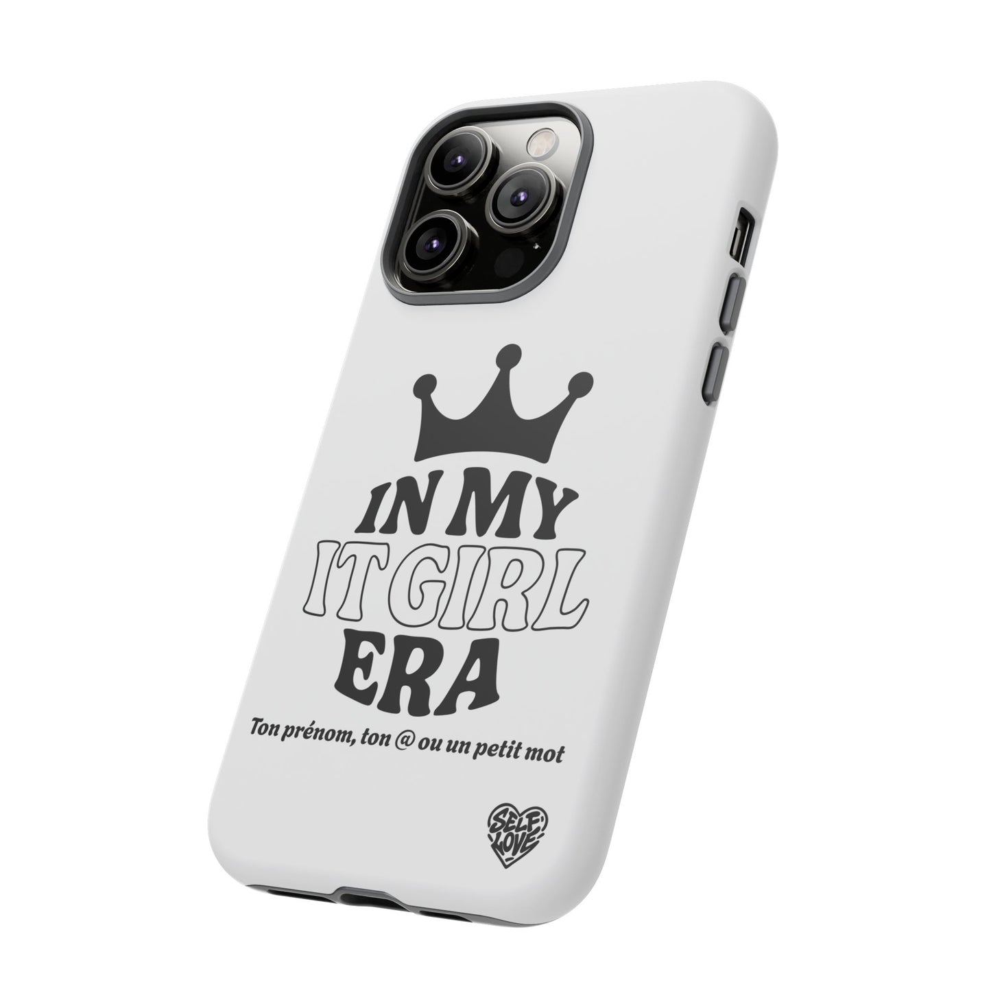 In My It Girl Era - Coque iPhone (blanc)