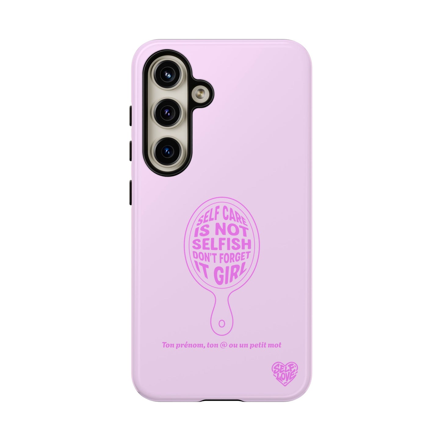 Self Care - Coque Samsung (rose)