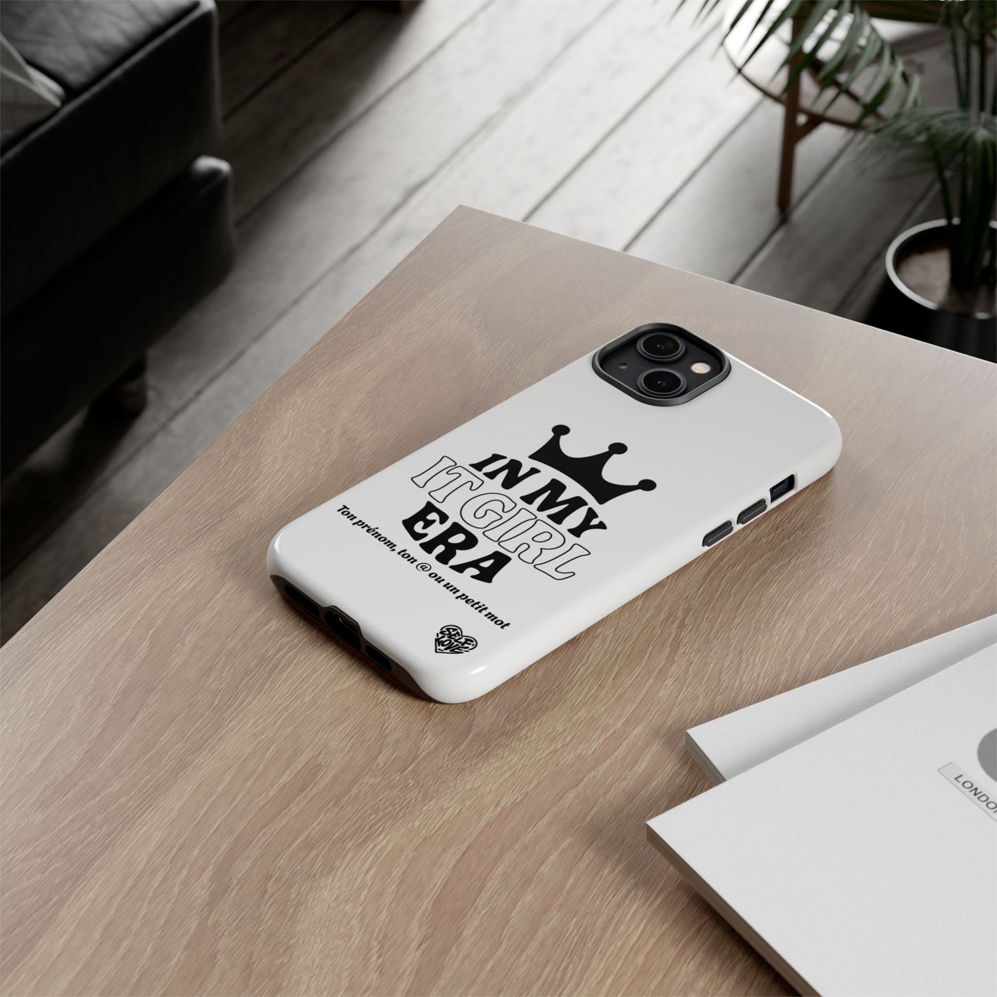 In My It Girl Era - Coque iPhone (blanc)