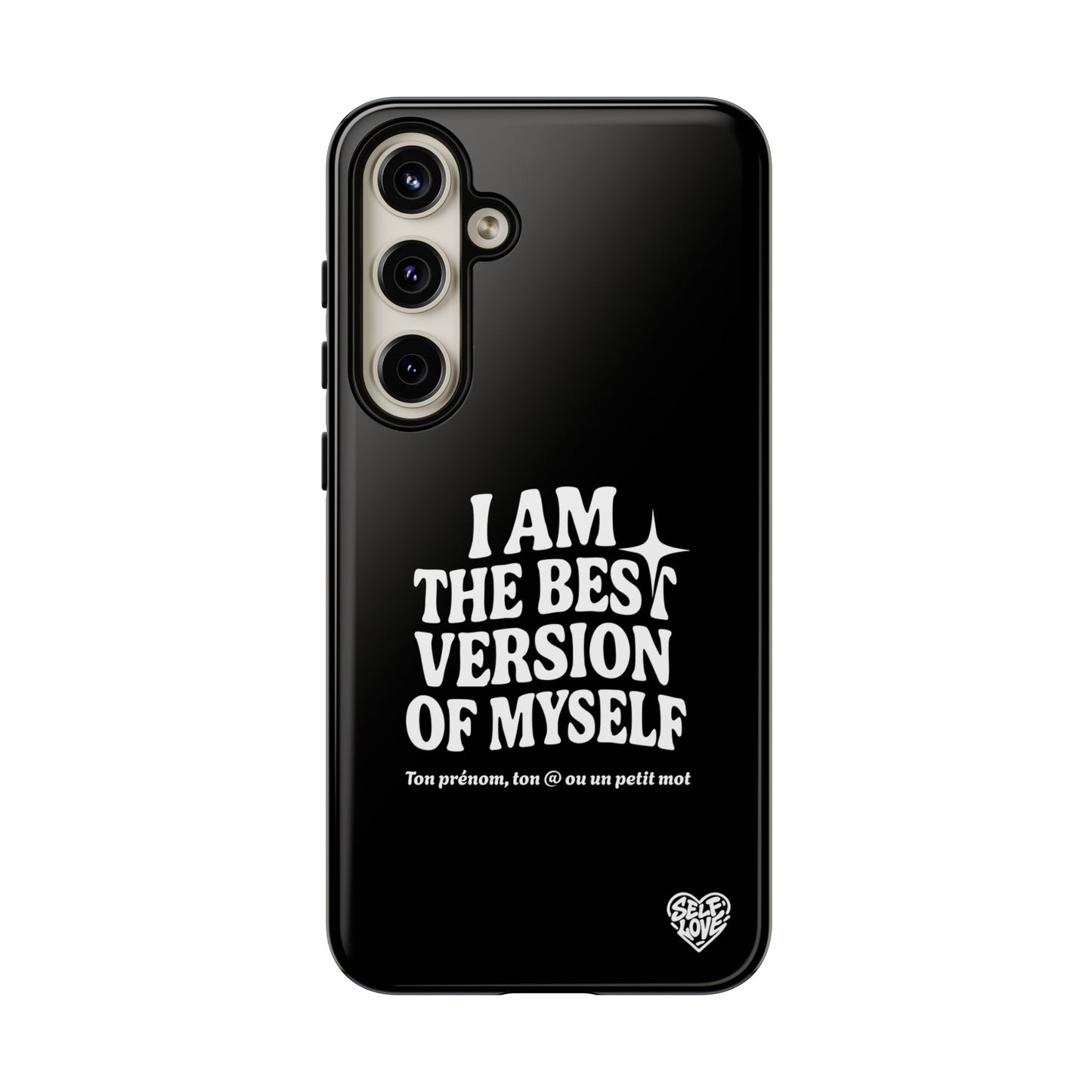 I Am The Best Version Of Myself - Coque Samsung (noir)