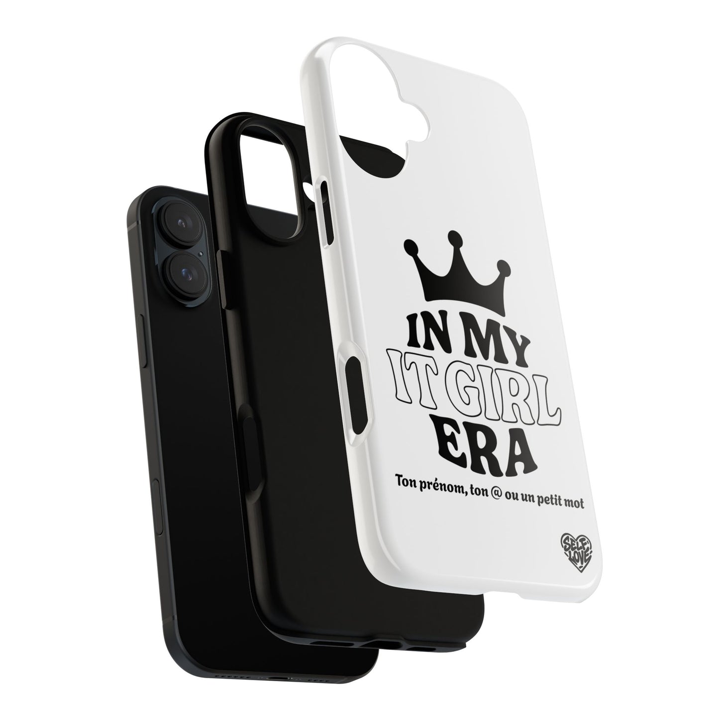 In My It Girl Era - Coque iPhone (blanc)
