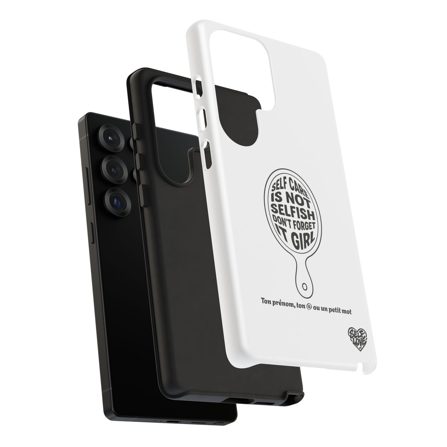 Self Care - Coque Samsung (blanc)