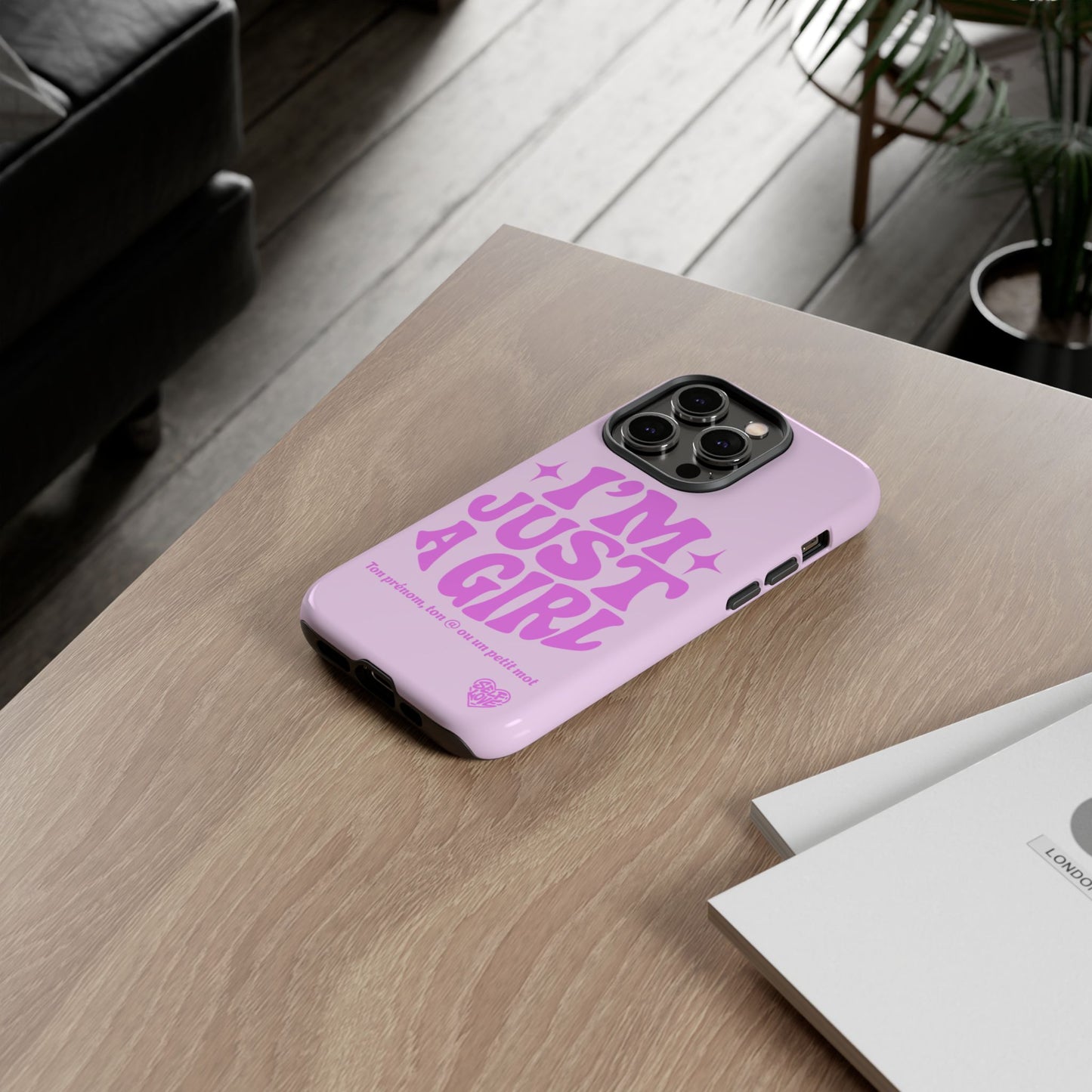 Im Just A Girl - Coque iPhone