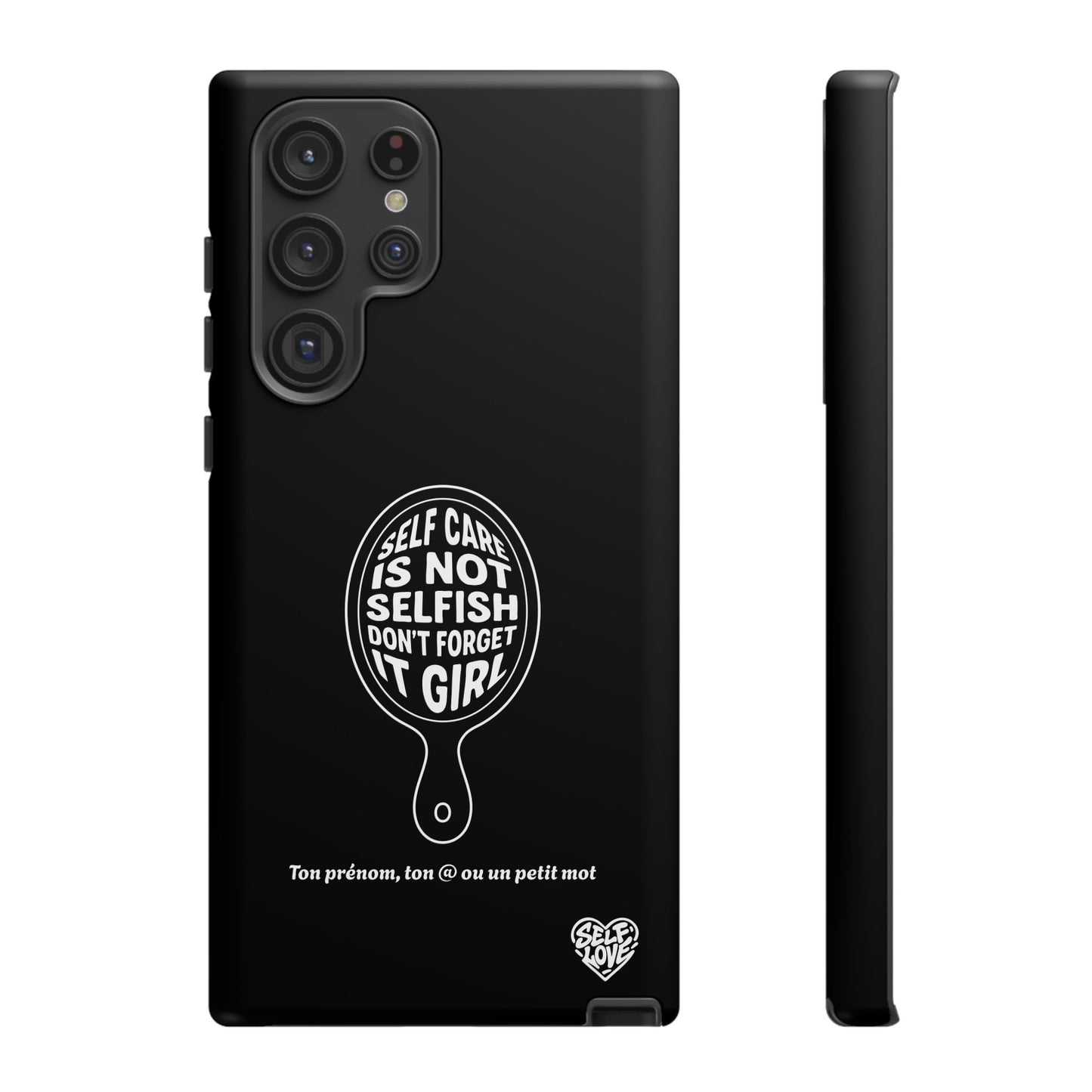 Self Care - Coque Samsung (noir)