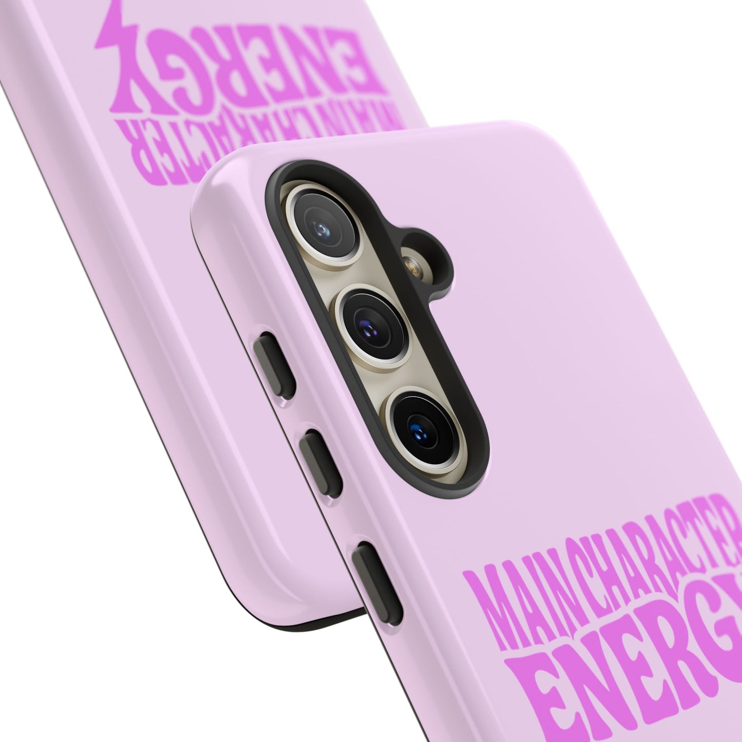 Main Character Energy - Coque Samsung (rose)