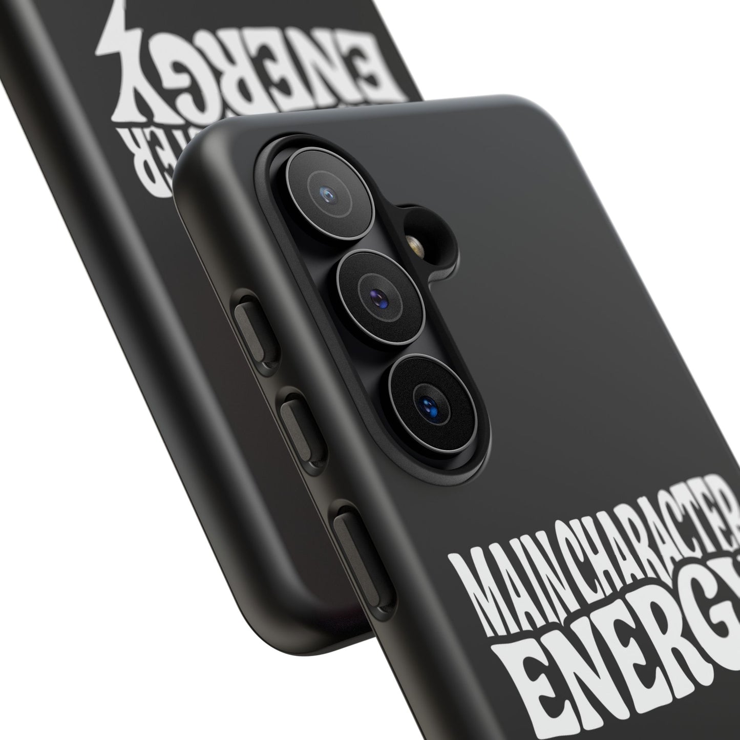 Main Character Energy - Coque Samsung (noir)