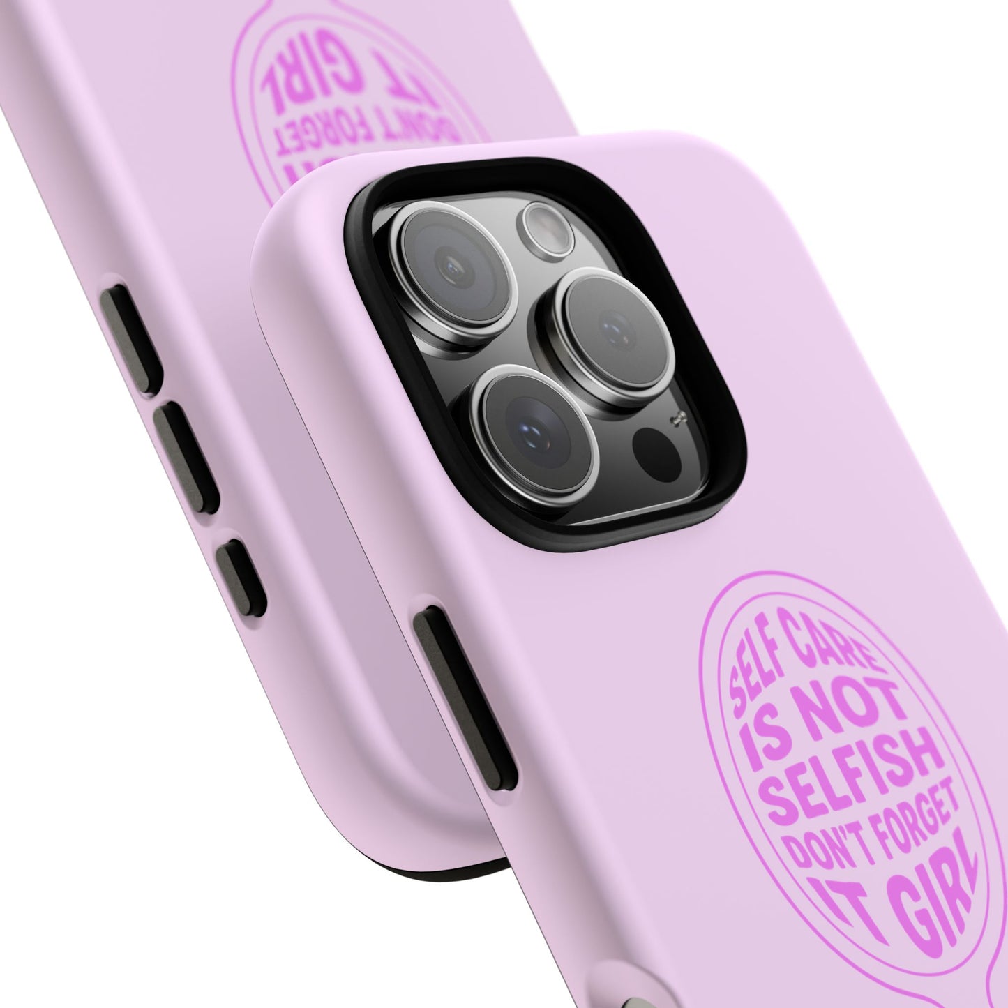 Self Care - Coque iPhone (rose)