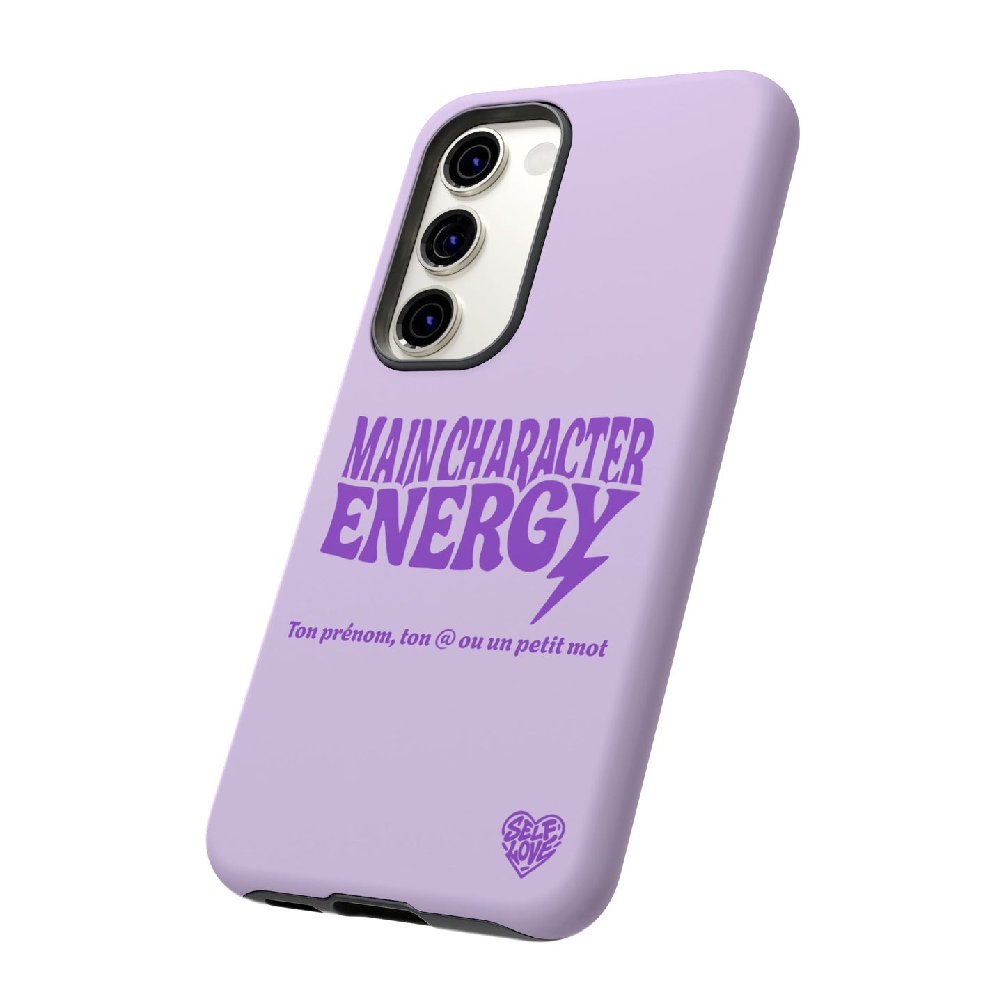 Main Character Energy - Coque Samsung (violet)
