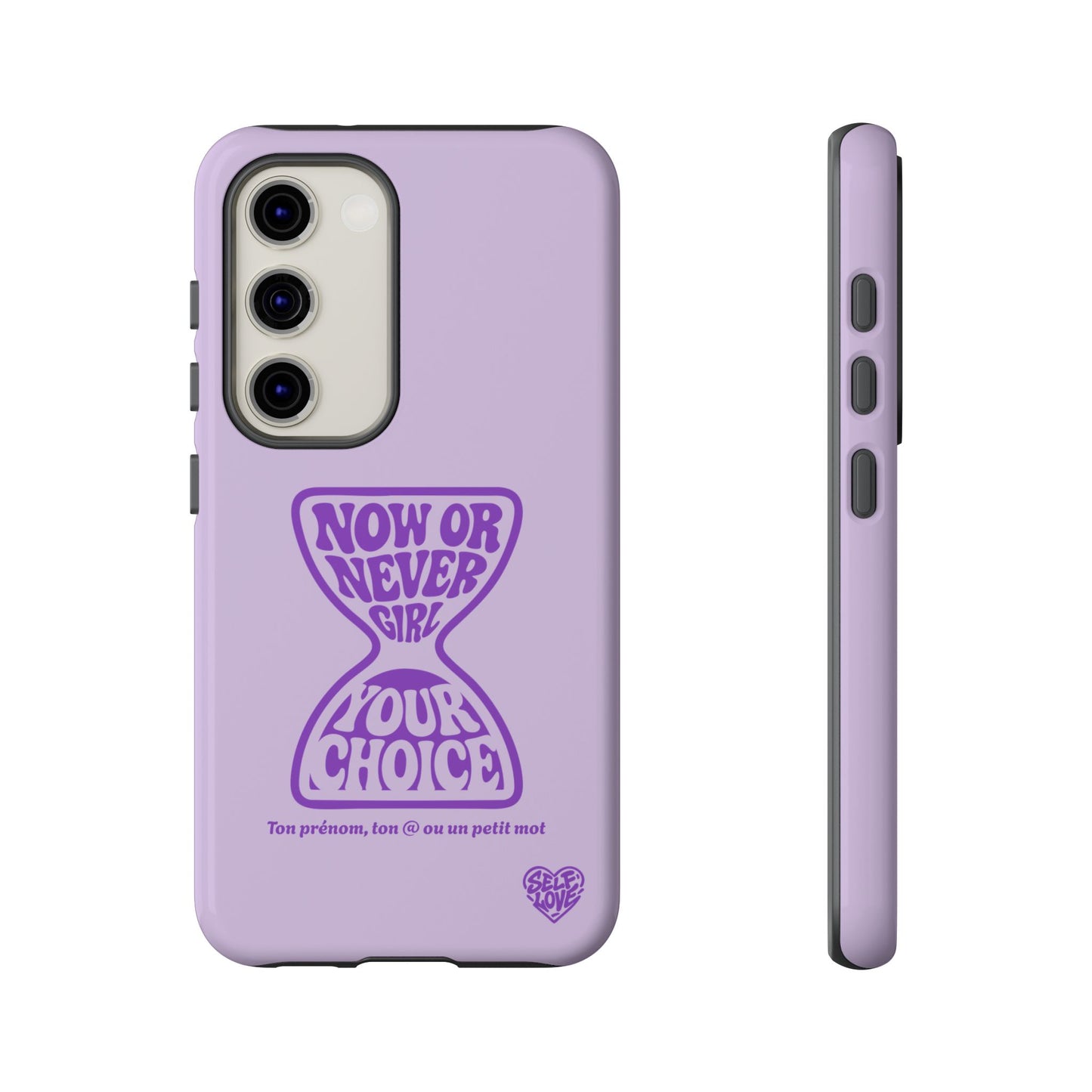 Now Or Never Girl - Coque Samsung (violet)