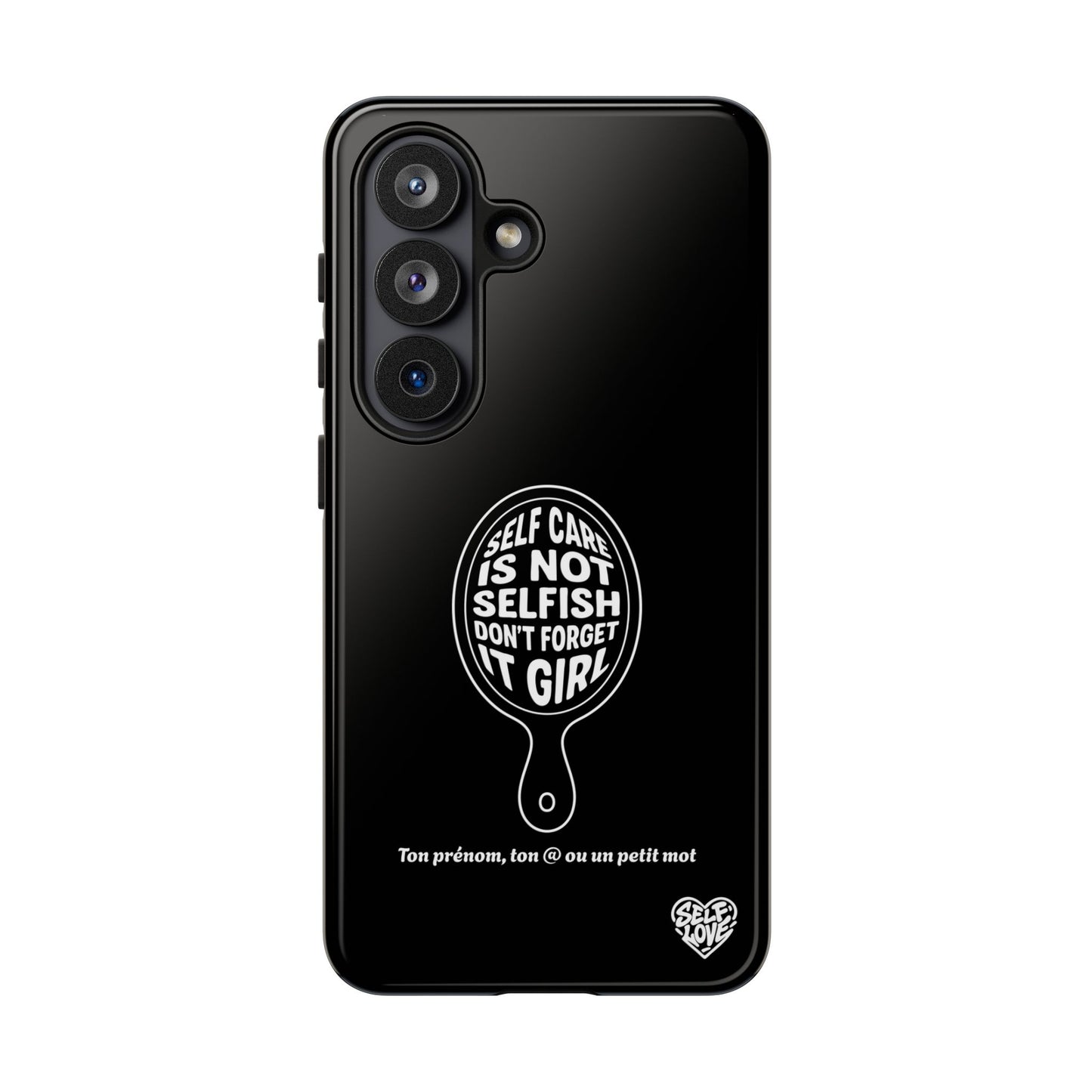 Self Care - Coque Samsung (noir)