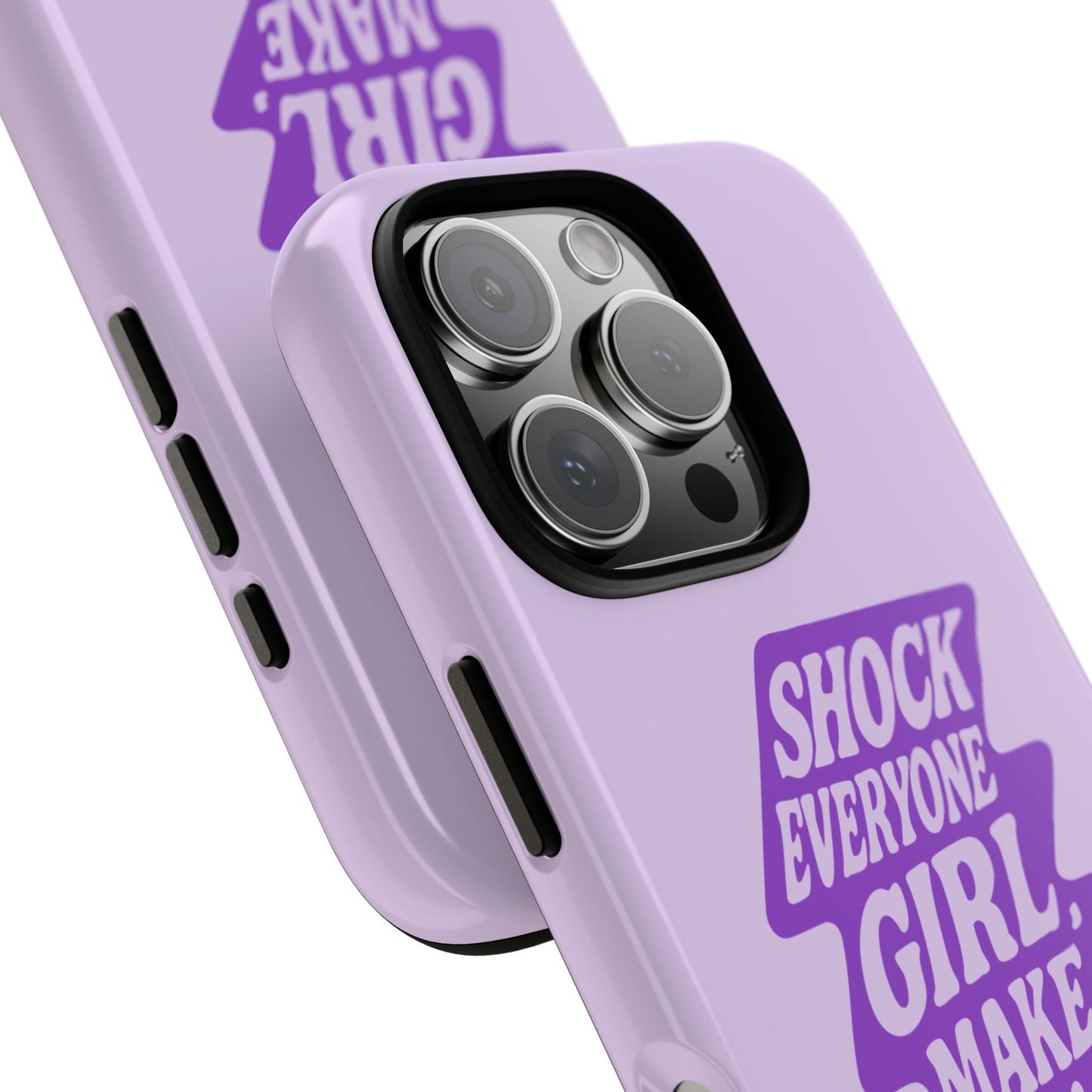 Shock Everyone - Coque iPhone (violet)