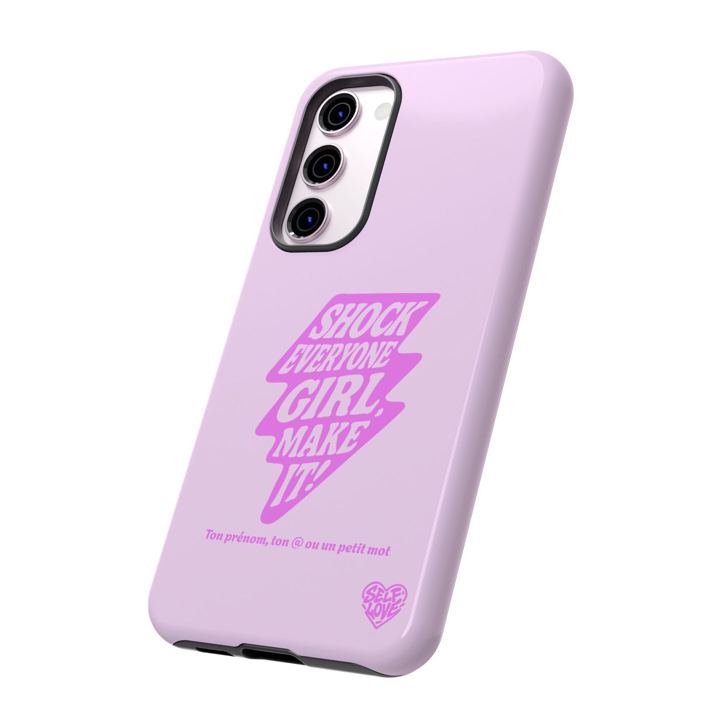Shock Everyone - Coque Samsung (rose)