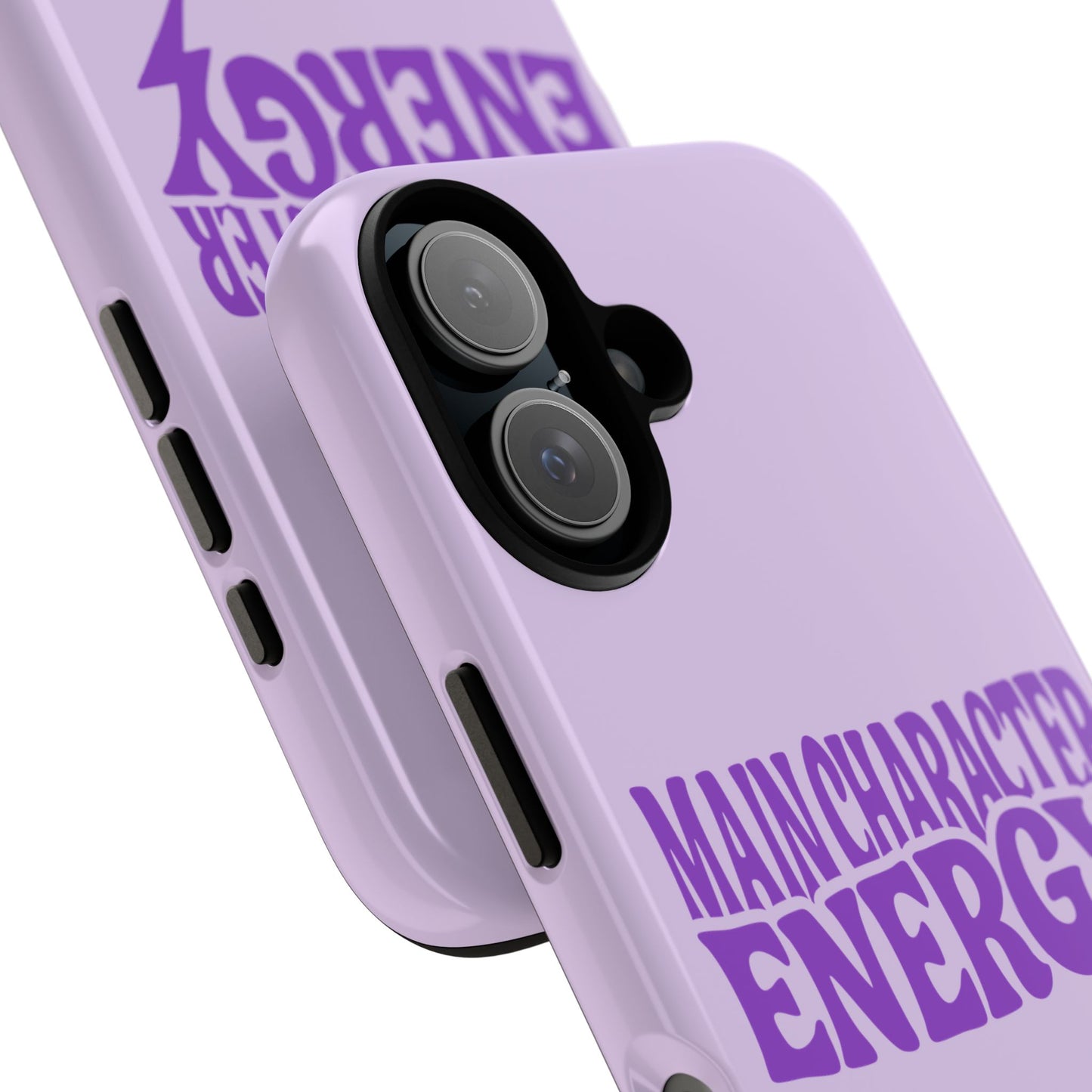 Main Character Energy - Coque iPhone (violet)